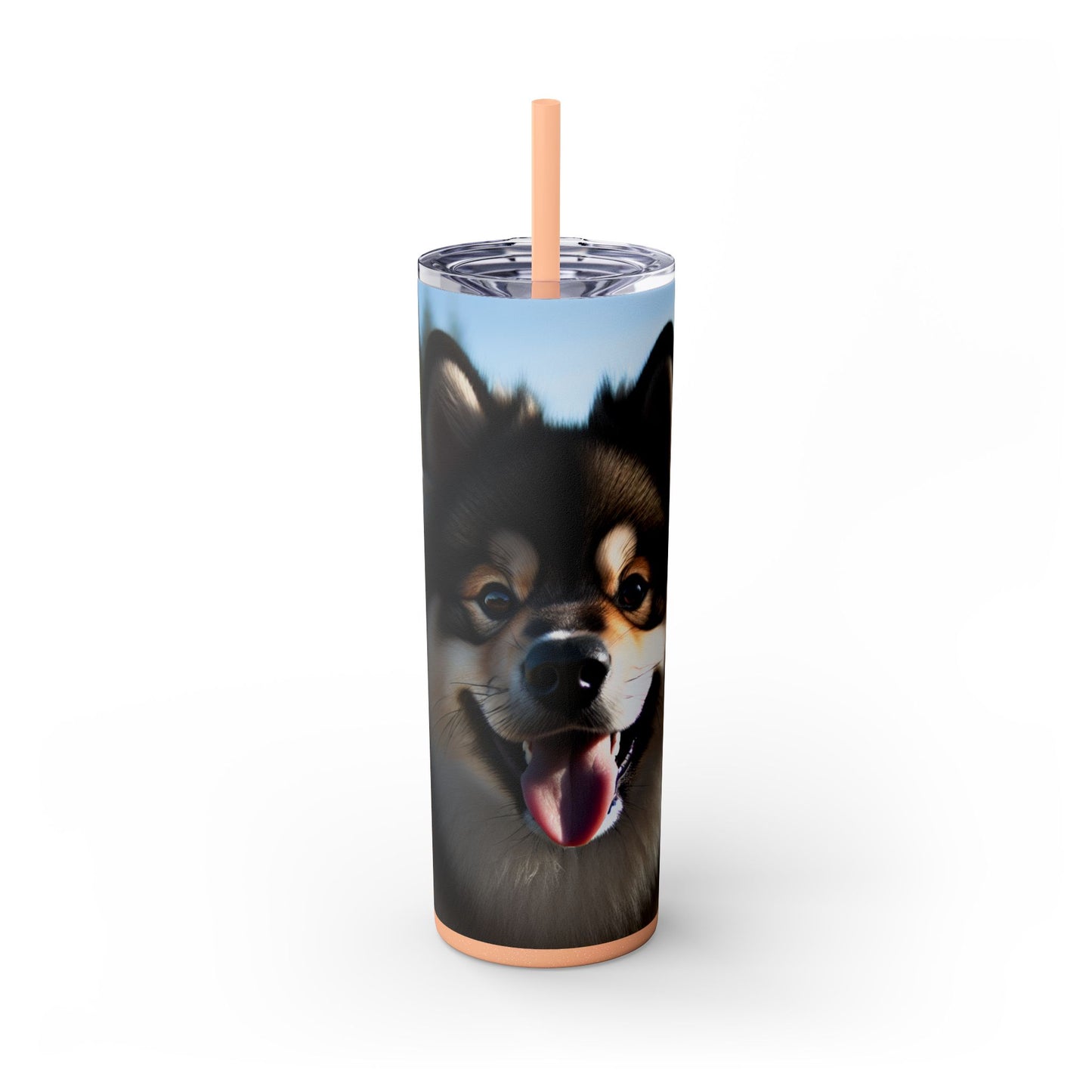 Norwegian Buhund Tumbler with Straw, 20oz
