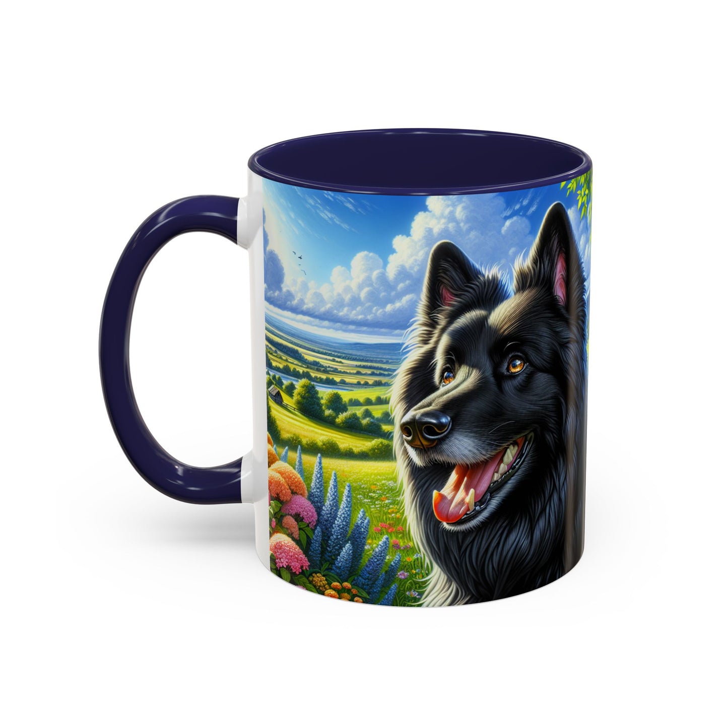 Croatian Sheepdog Accent Coffee Mug - Perfect Gift for Dog Lovers