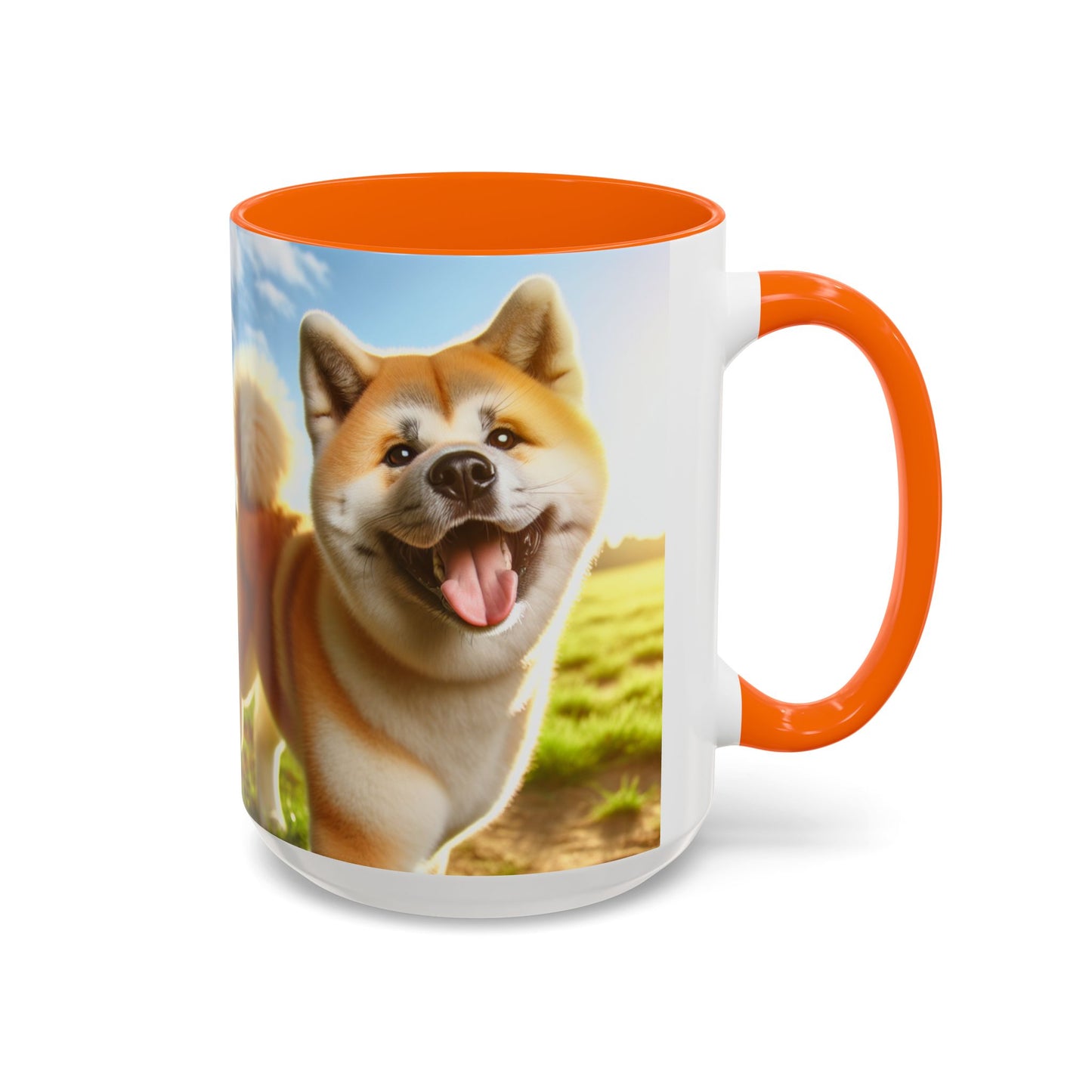 Akita Accent Coffee Mug - Perfect Gift for Dog Lovers
