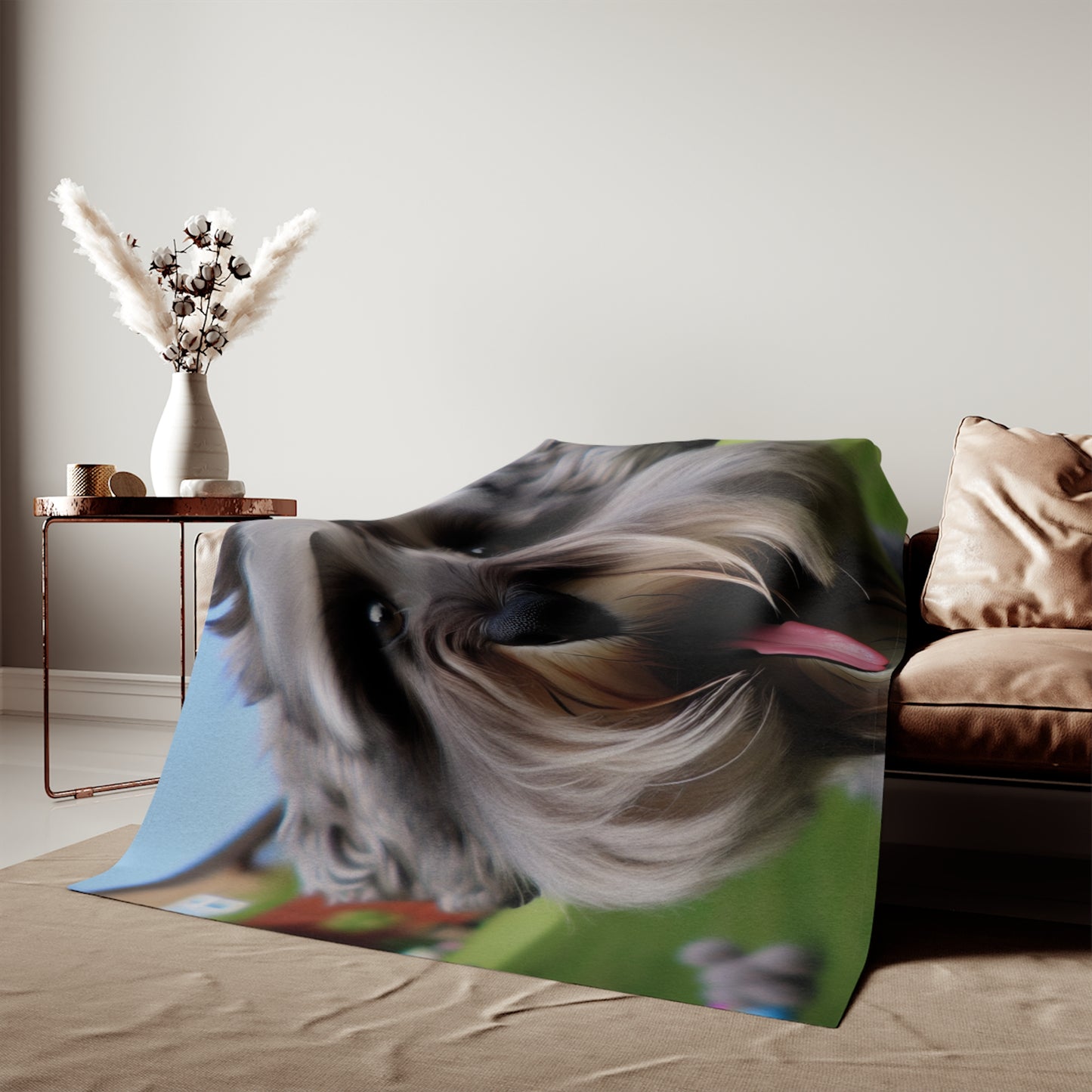 Schnoodle Sweatshirt Blanket