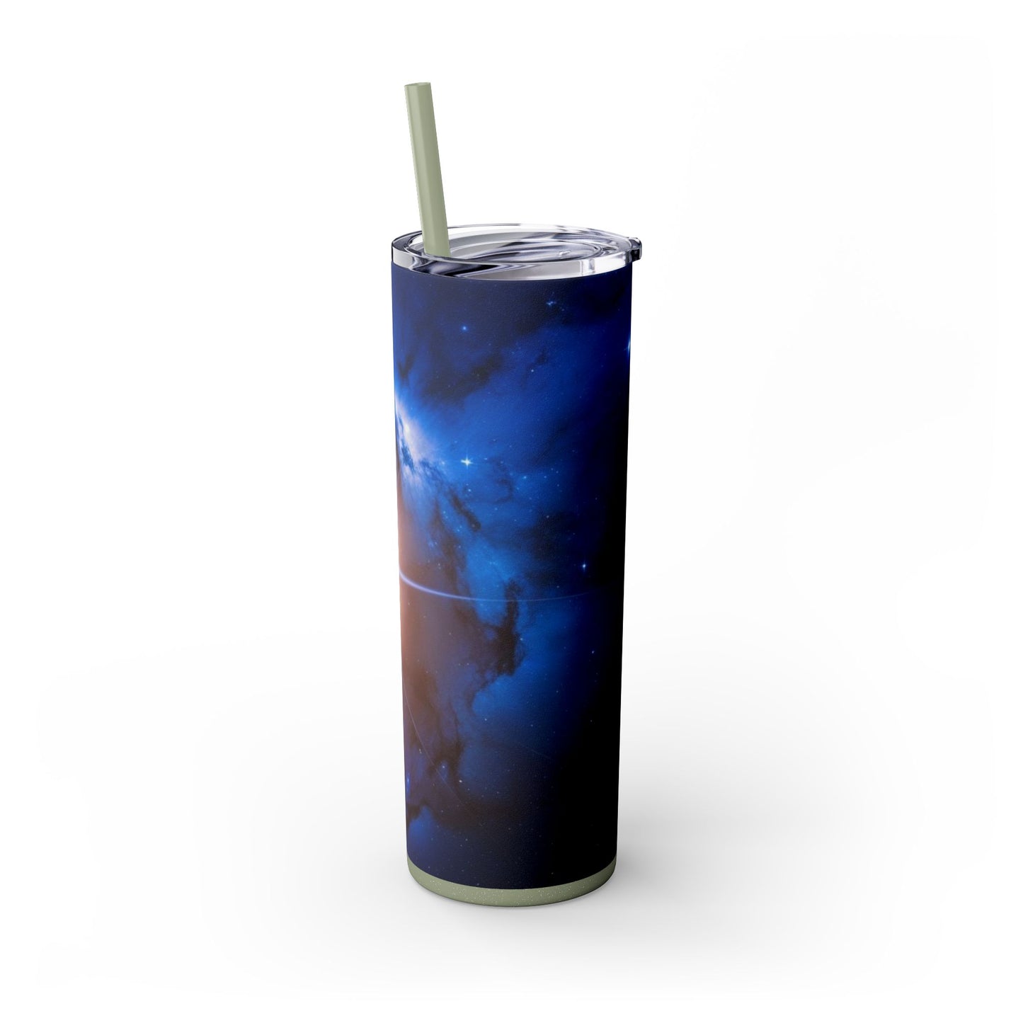 North Star Skinny Tumbler with Straw, 20oz