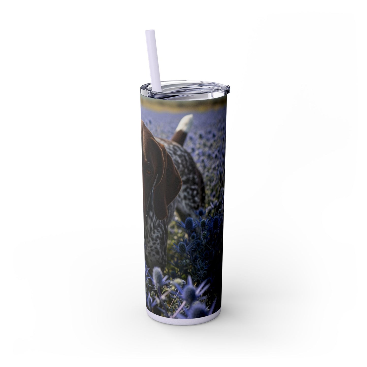 German Shorthaired Pointer Tumbler with Straw, 20oz