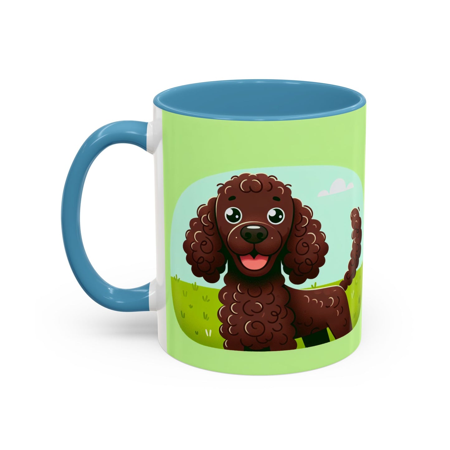Irish Water Spaniel Accent Coffee Mug - Perfect Gift for Dog Lovers