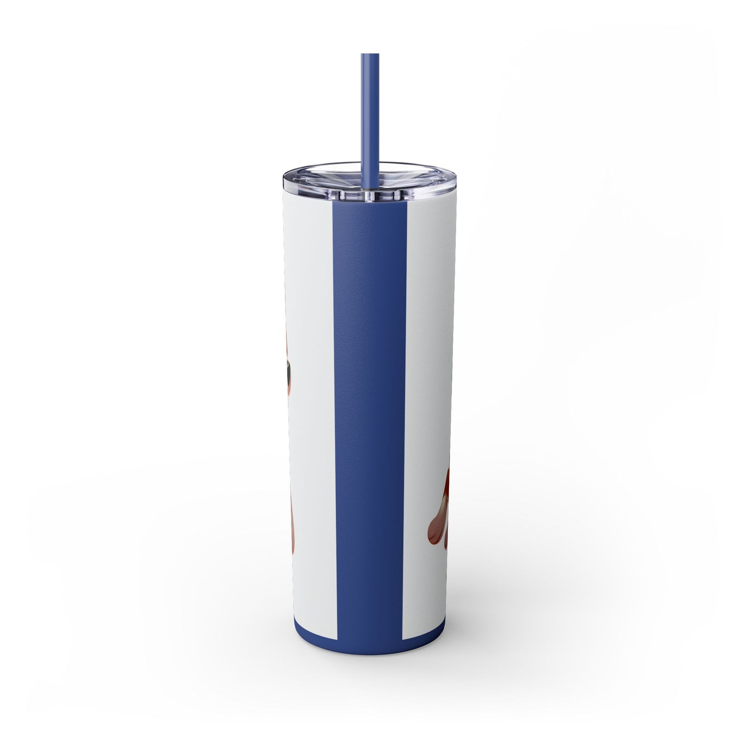 Basenji Tumbler with Straw, 20oz