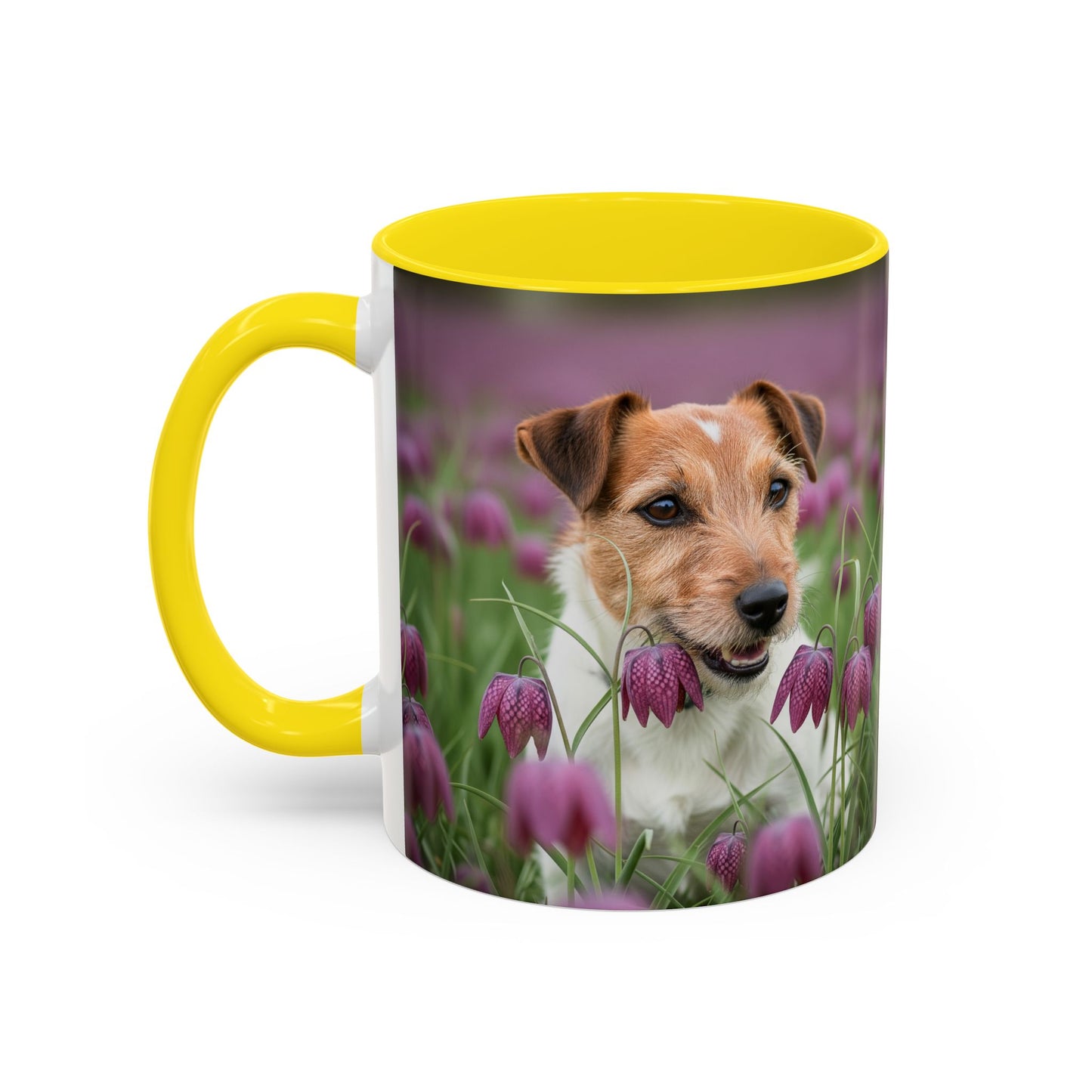 Russell Terrier Accent Coffee Mug - Perfect Gift for Dog Lovers