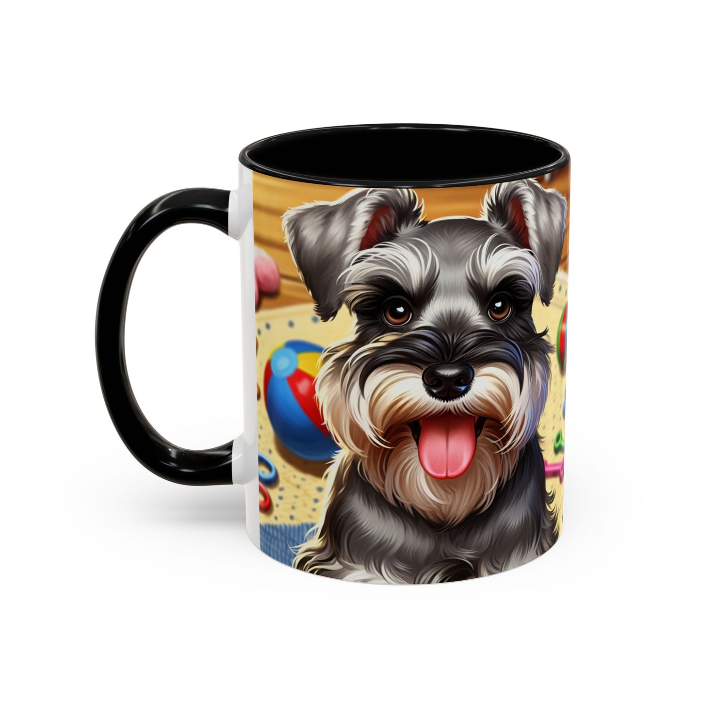 Miniature Schnauzer Accent Coffee Mug - Perfect Gift for Dog Lovers