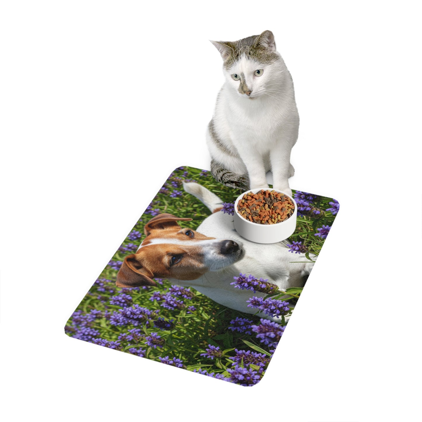 Pet Food Mat (12x18) - Jack Russell Terrier