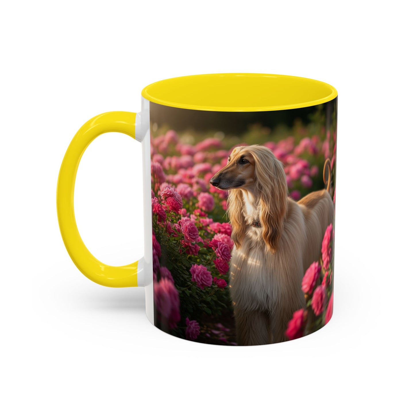 Afghan Hound Accent Coffee Mug - Perfect Gift for Dog Lovers