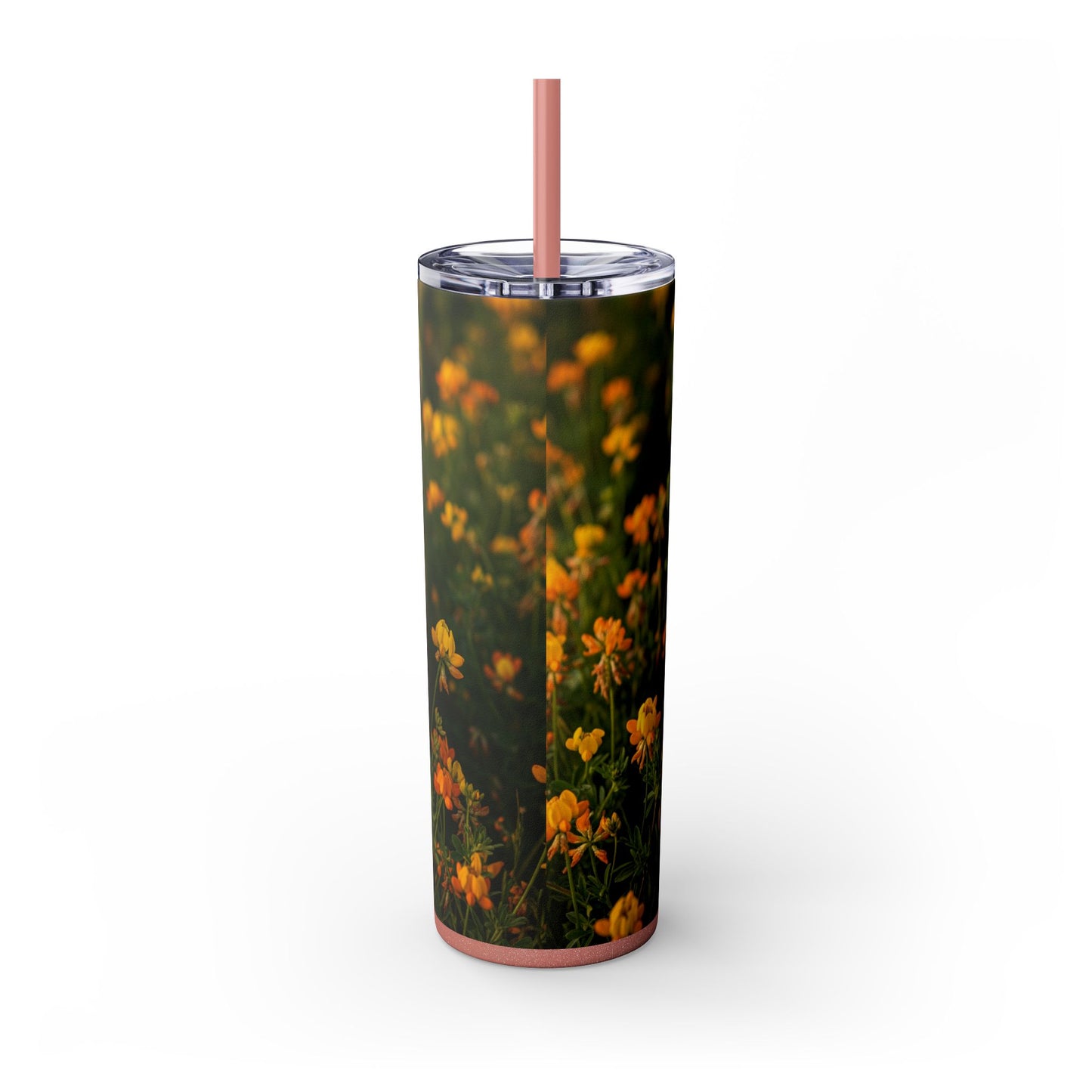 Airedale Terrier Skinny Tumbler with Straw, 20oz