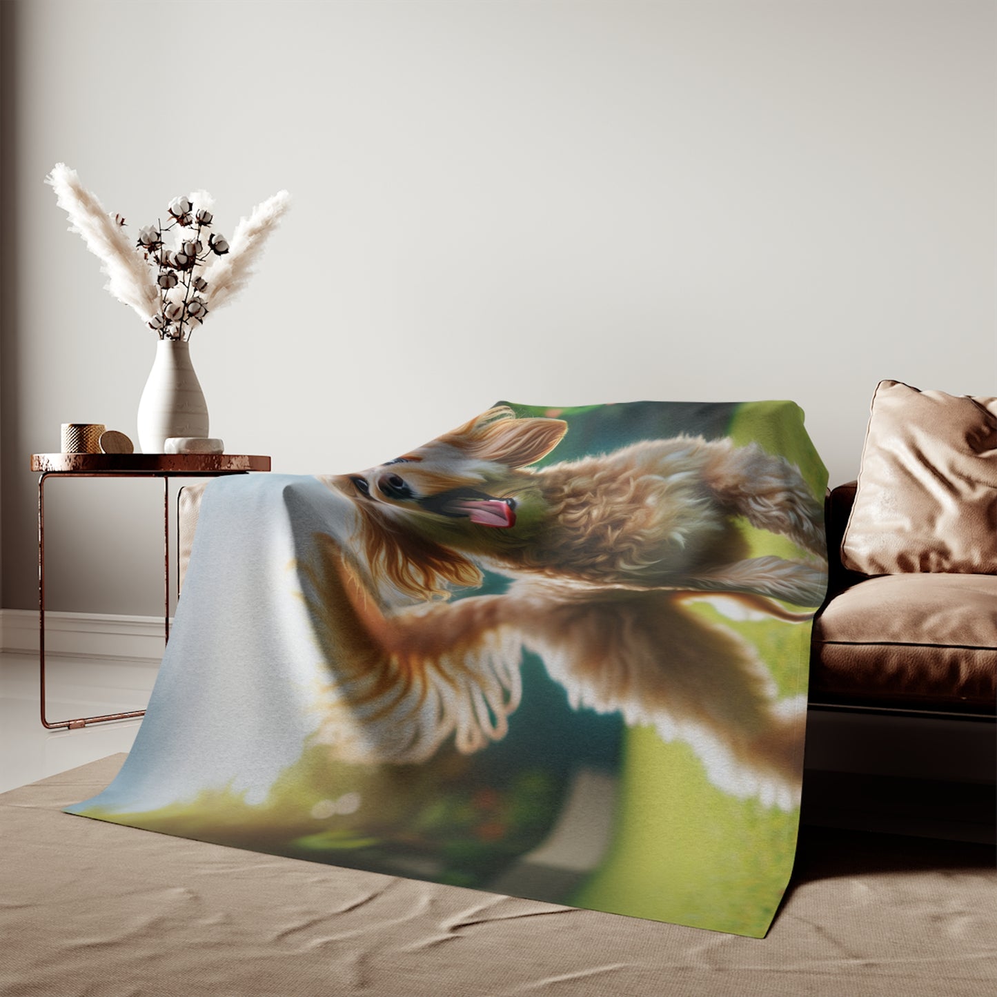 Cavoodle Sweatshirt Blanket