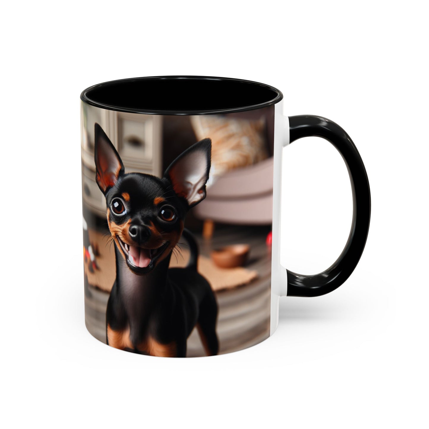 English Toy Terrier Accent Coffee Mug - Perfect Gift for Dog Lovers
