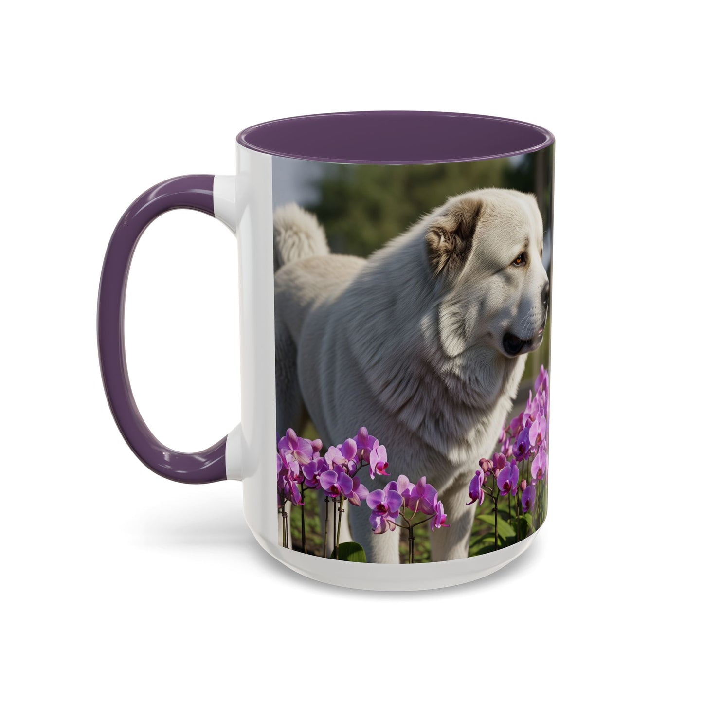Caucasian Shepherd Dog Accent Coffee Mug - Perfect Gift for Dog Lovers