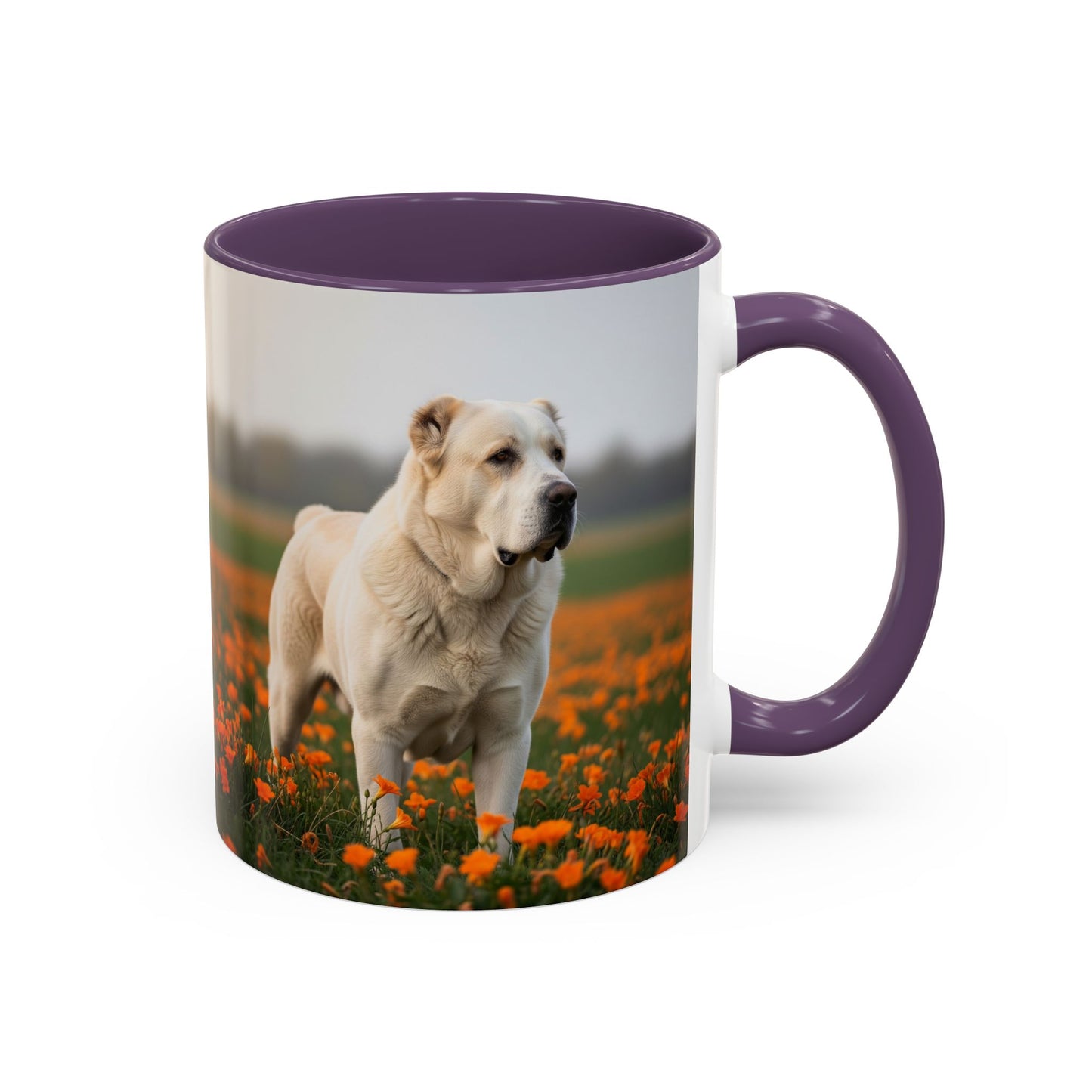 Central Asian Shepherd Dog Accent Coffee Mug - Perfect Gift for Dog Lovers