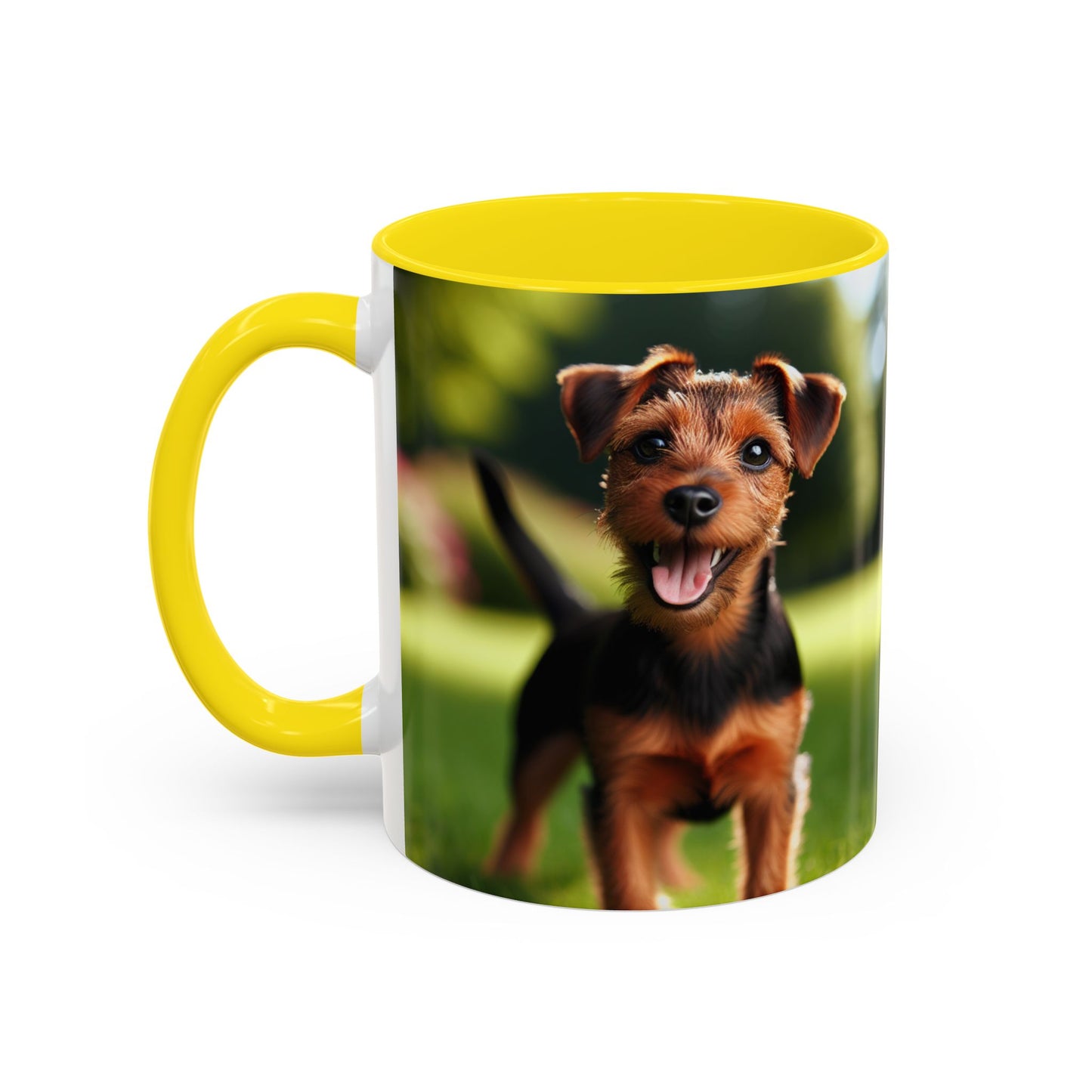 Deutscher Jagdterrier Accent Coffee Mug - Perfect Gift for Dog Lovers