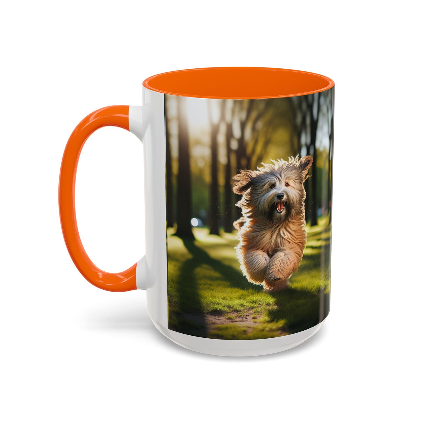 Polish Lowland Sheepdog Accent Coffee Mug - Perfect Gift for Dog Lovers