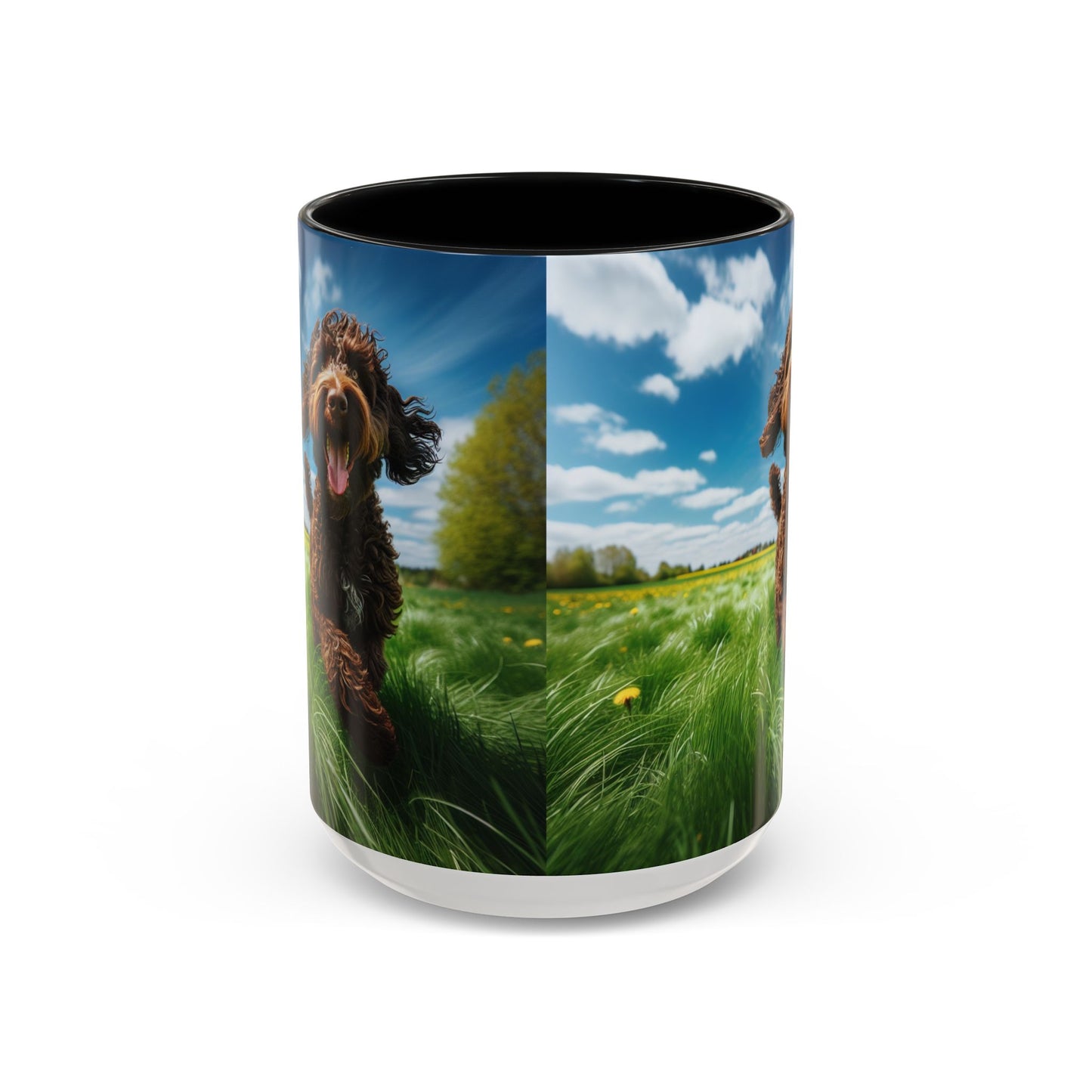 Wetterhoun Accent Coffee Mug - Perfect Gift for Dog Lovers
