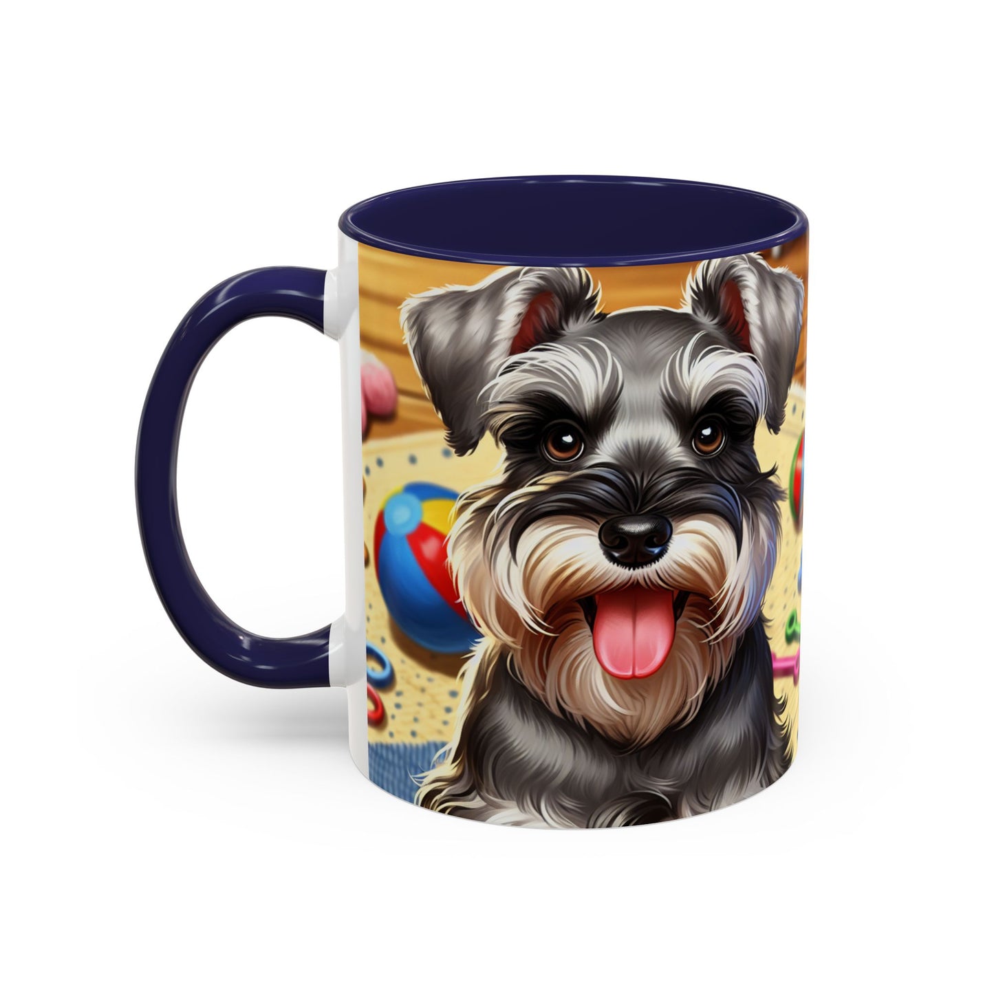 Miniature Schnauzer Accent Coffee Mug - Perfect Gift for Dog Lovers