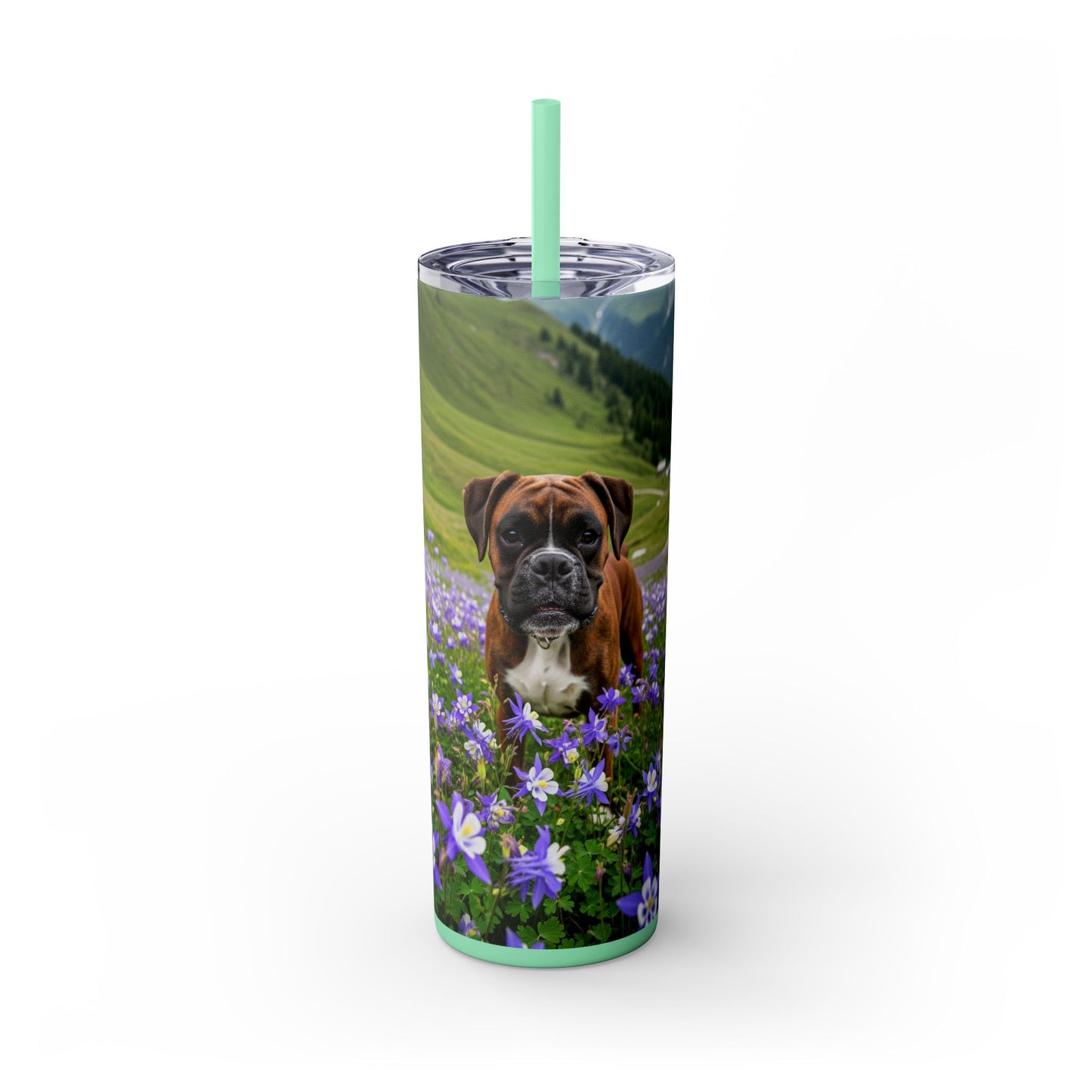 Boxer Tumbler with Straw, 20oz