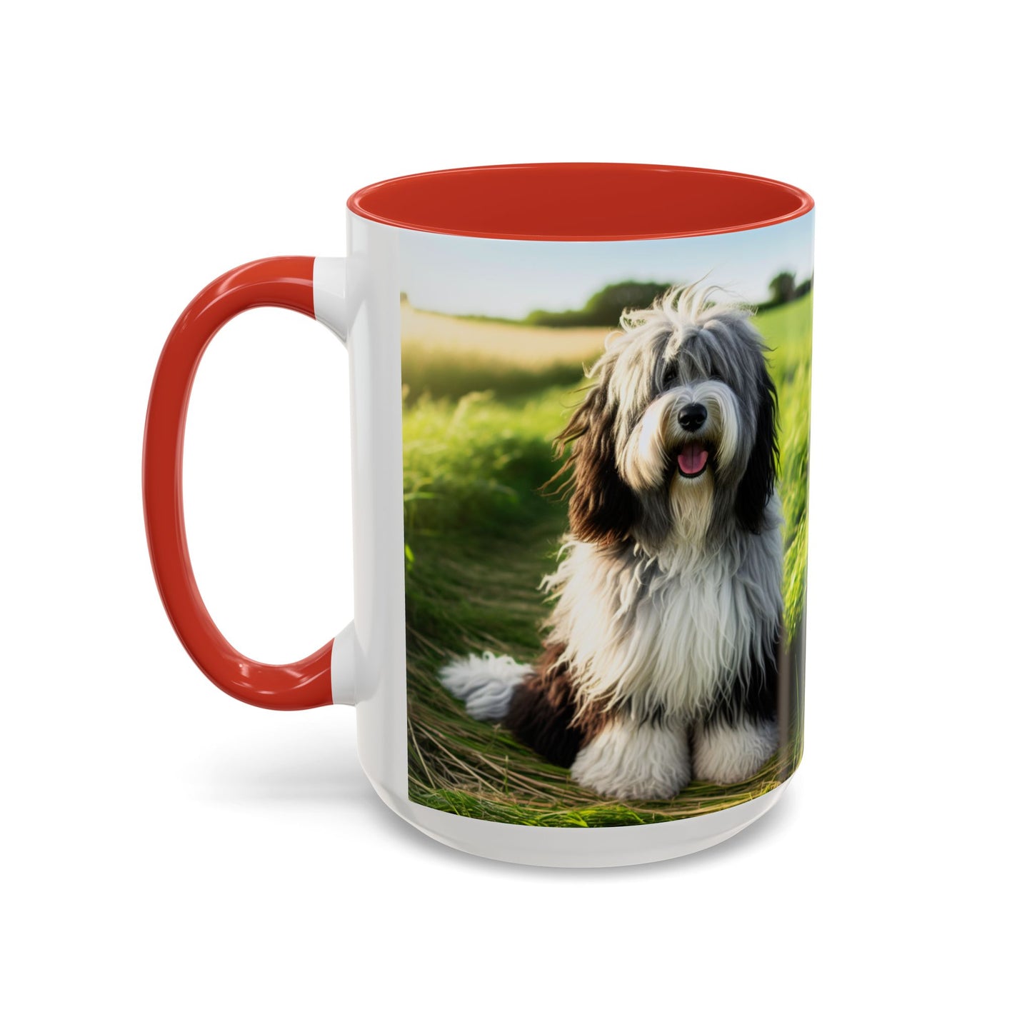 Schapendoes Accent Coffee Mug - Perfect Gift for Dog Lovers