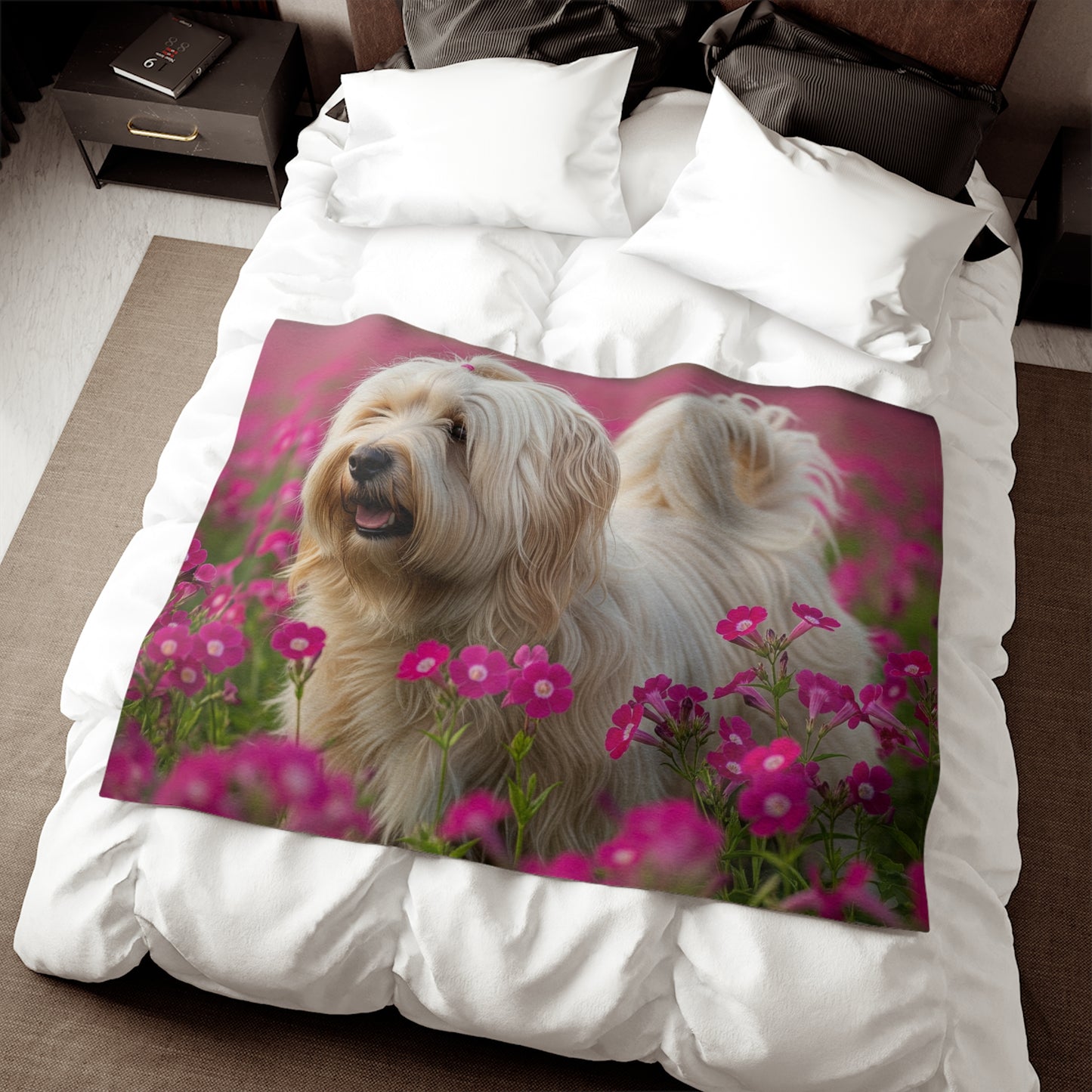 Tibetan Terrier Sweatshirt Blanket