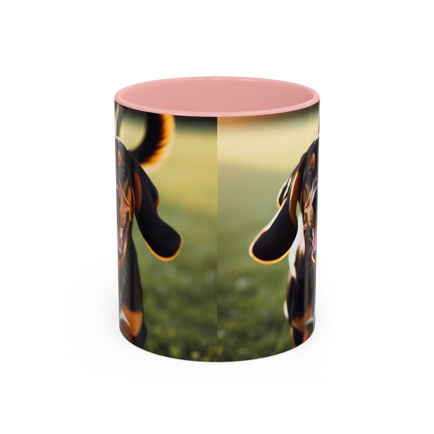 Black and Tan Coonhound Accent Coffee Mug - Perfect Gift for Dog Lovers