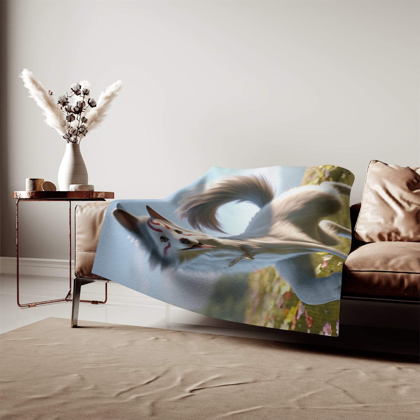 Cadabomb Okami Sweatshirt Blanket