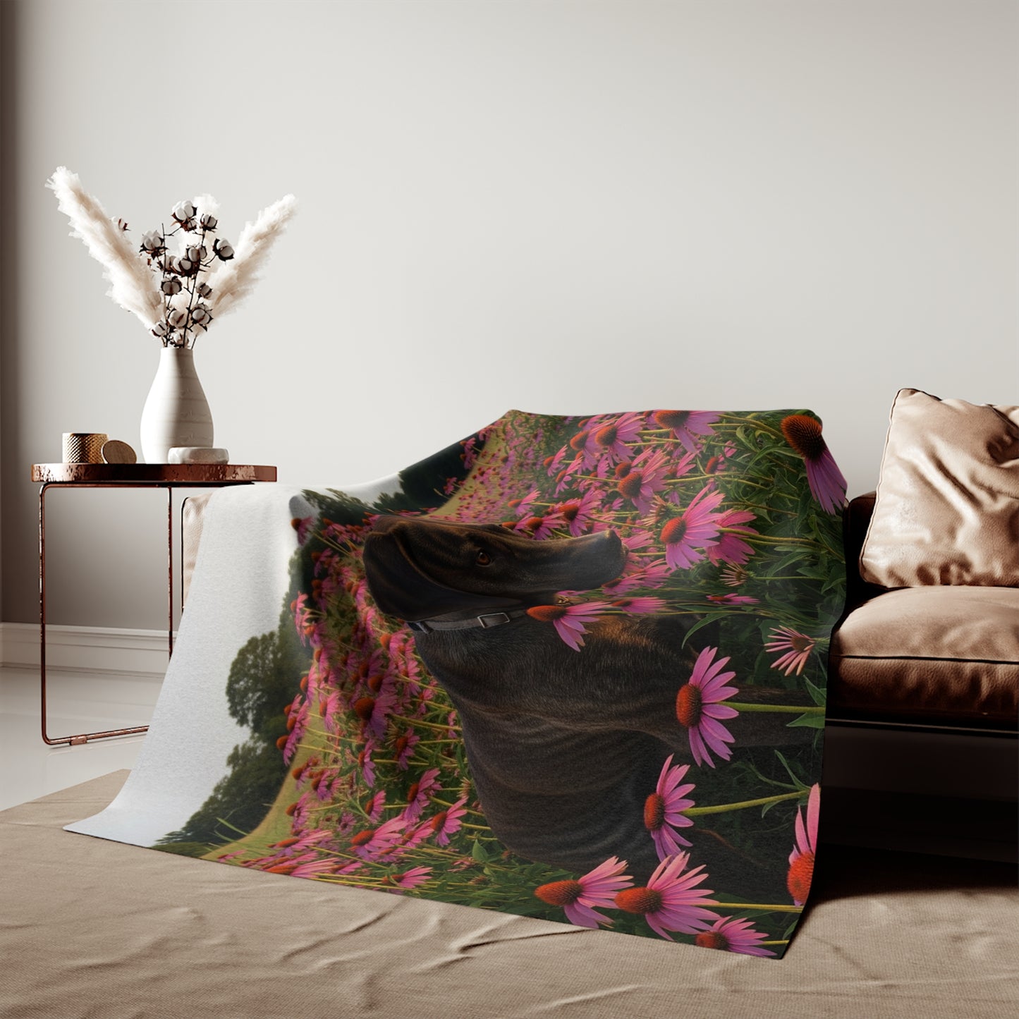 Treeing Tennessee Brindle Sweatshirt Blanket