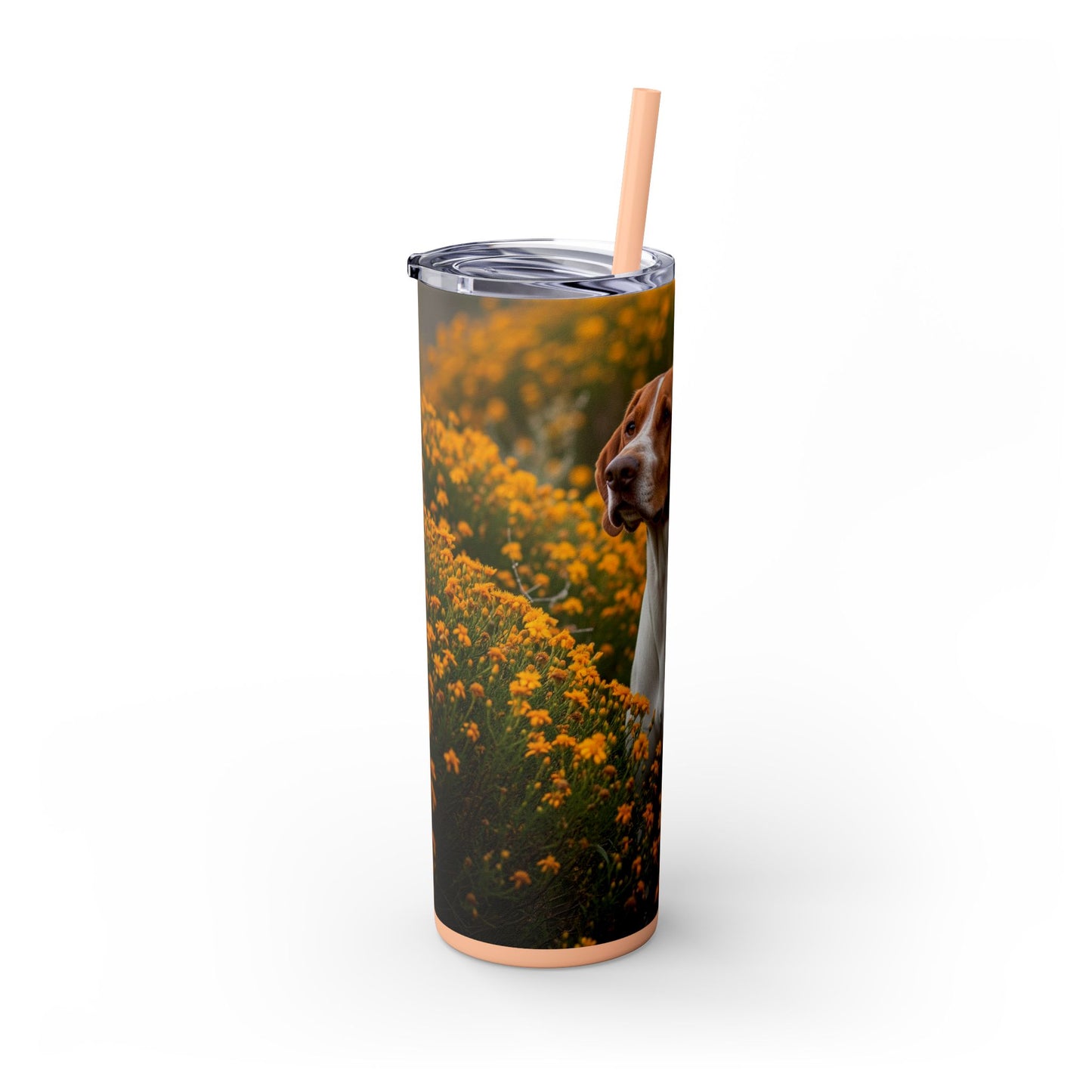 Portuguese Pointer Tumbler with Straw, 20oz