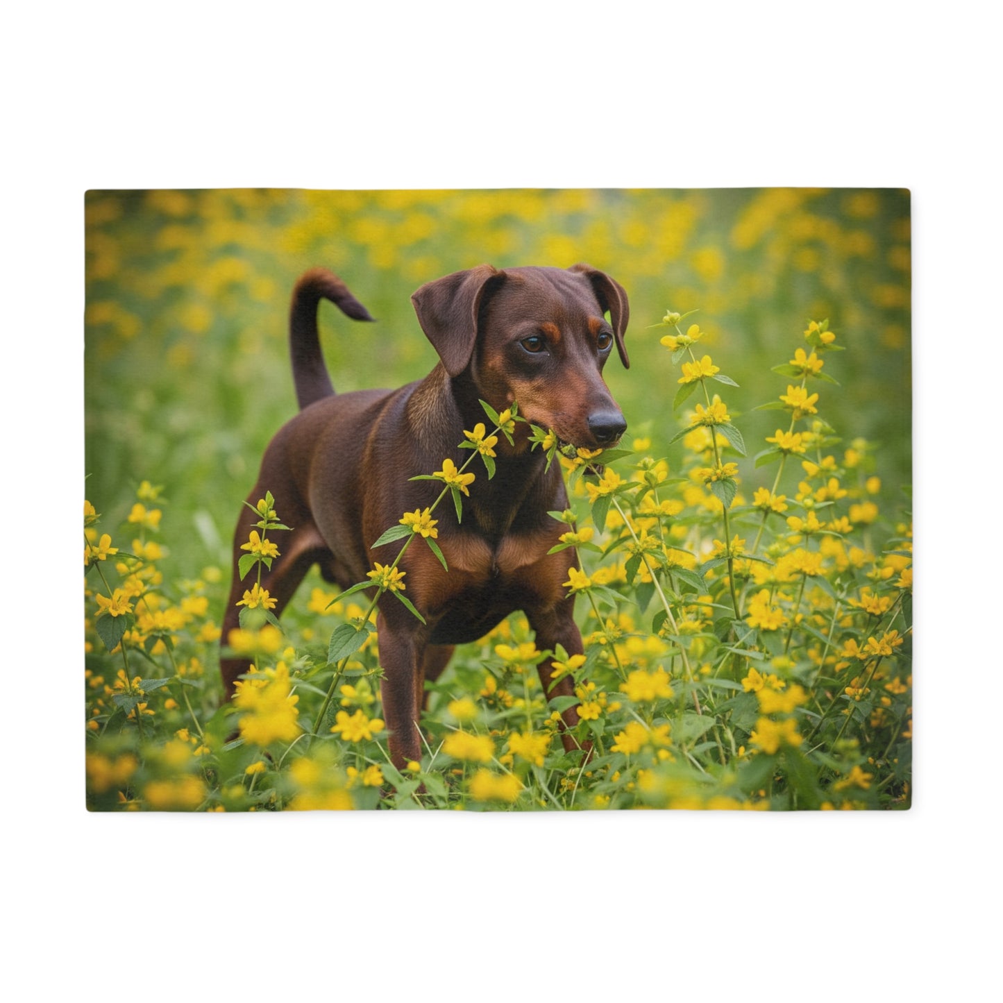 German Pinscher Sweatshirt Blanket
