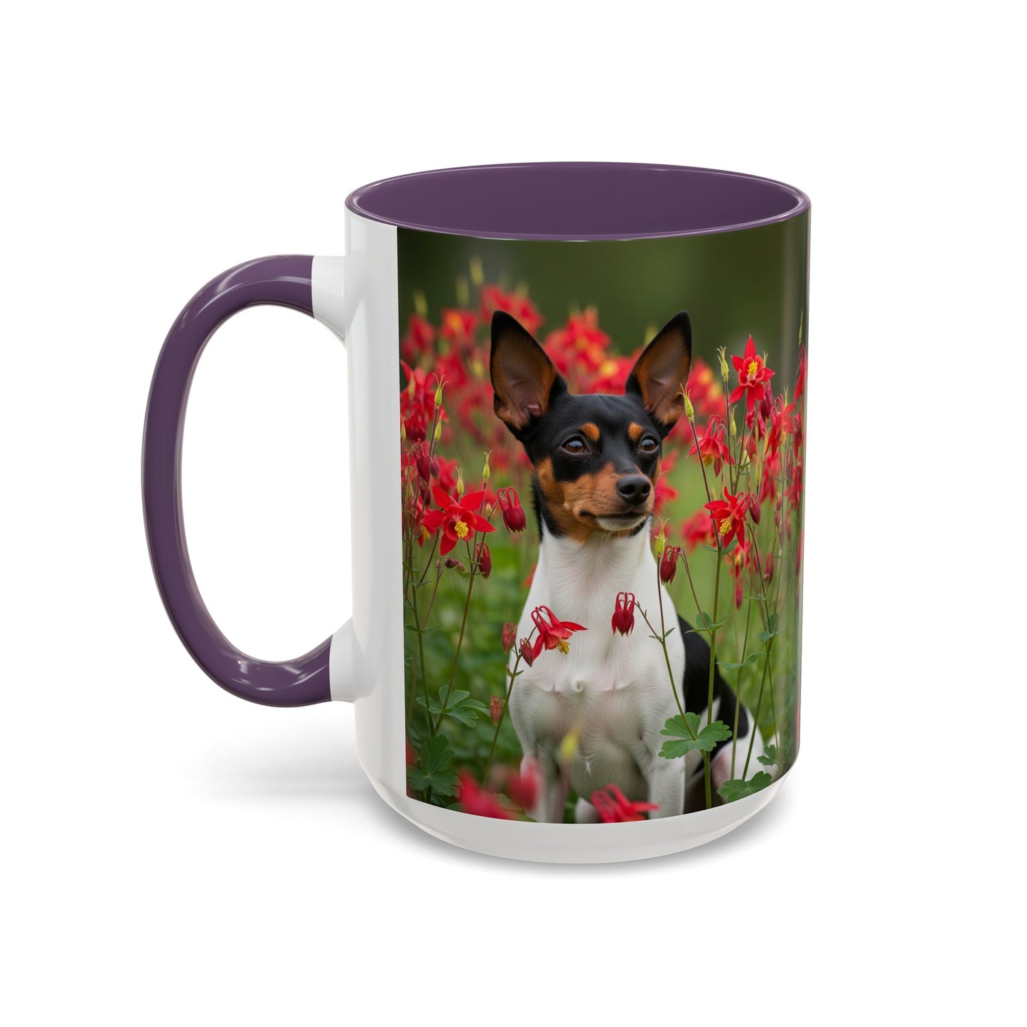 Toy Fox Terrier Accent Coffee Mug - Perfect Gift for Dog Lovers