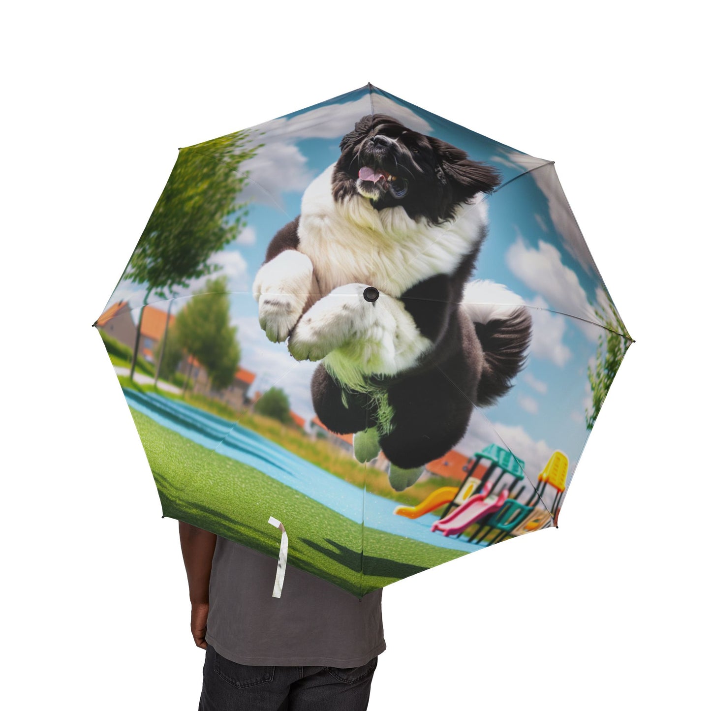 Landseer Semi-Automatic Foldable Umbrella