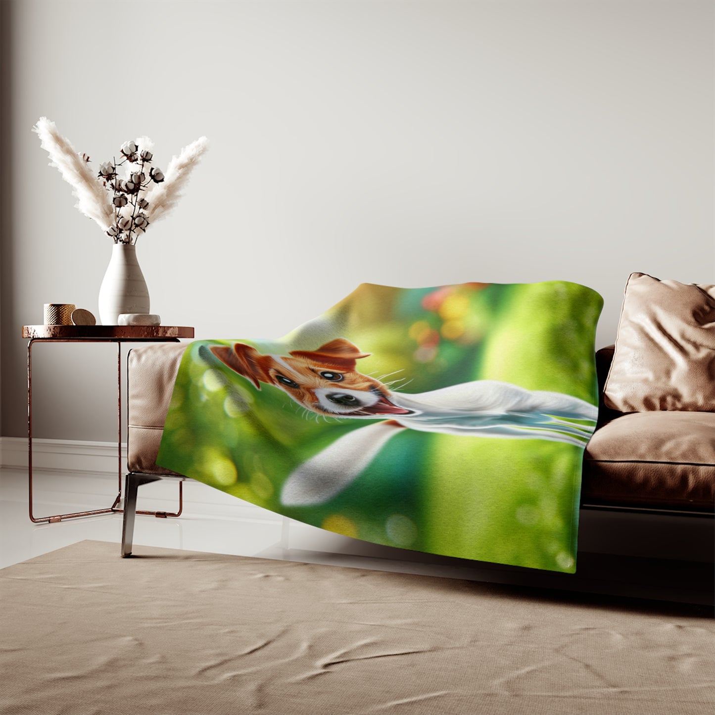 Jack Russell Terrier Sweatshirt Blanket