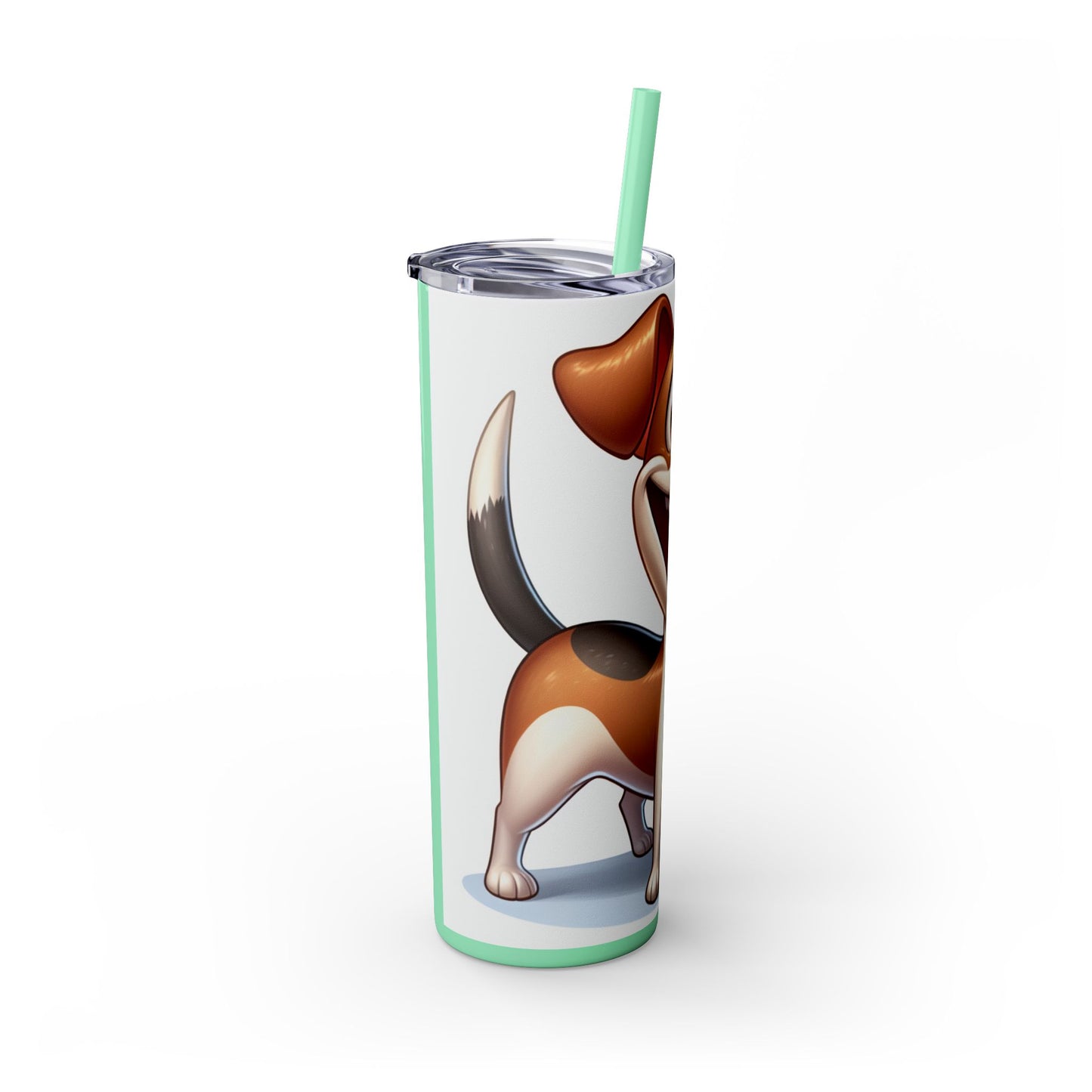 Teddy Roosevelt Terrier Tumbler with Straw, 20oz