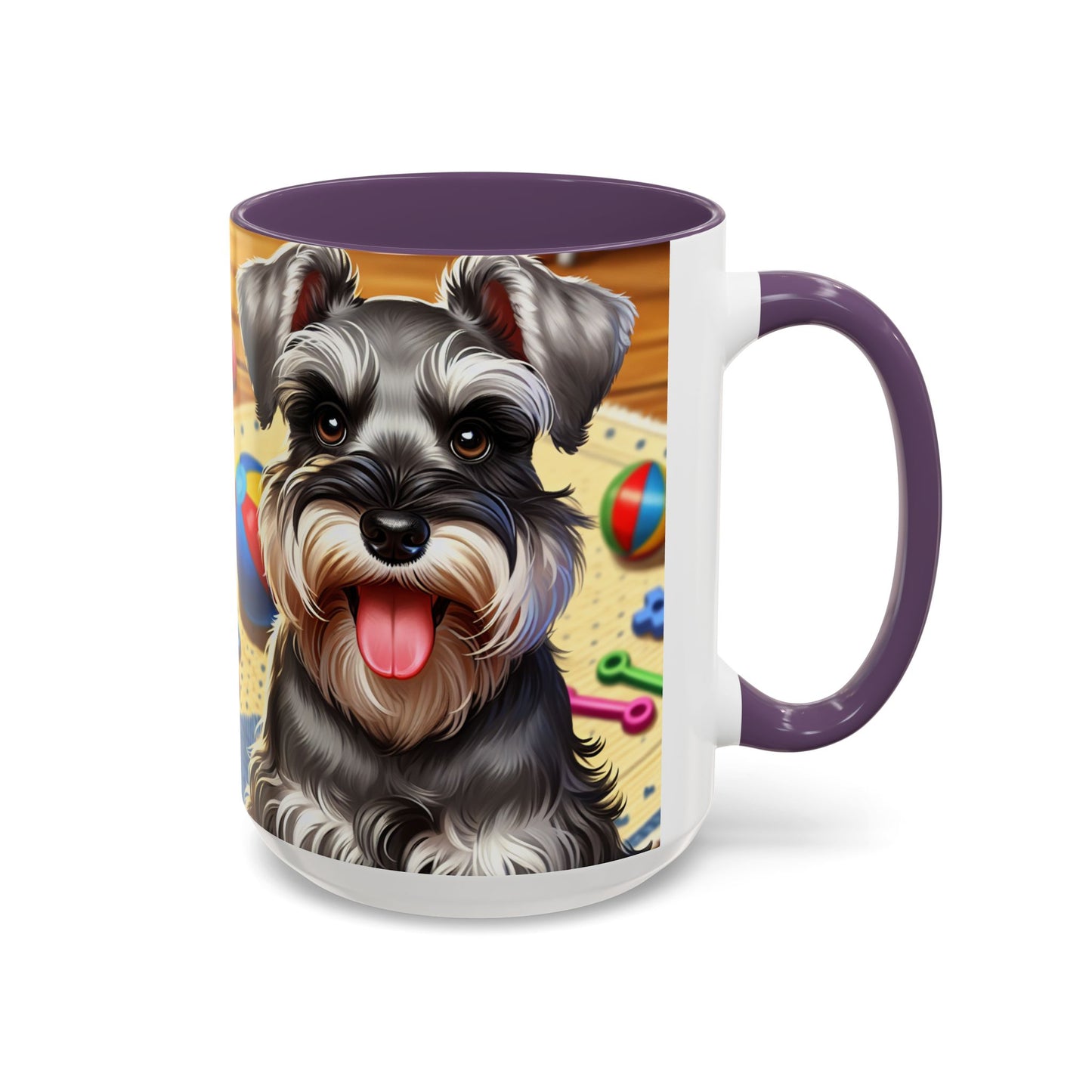 Miniature Schnauzer Accent Coffee Mug - Perfect Gift for Dog Lovers