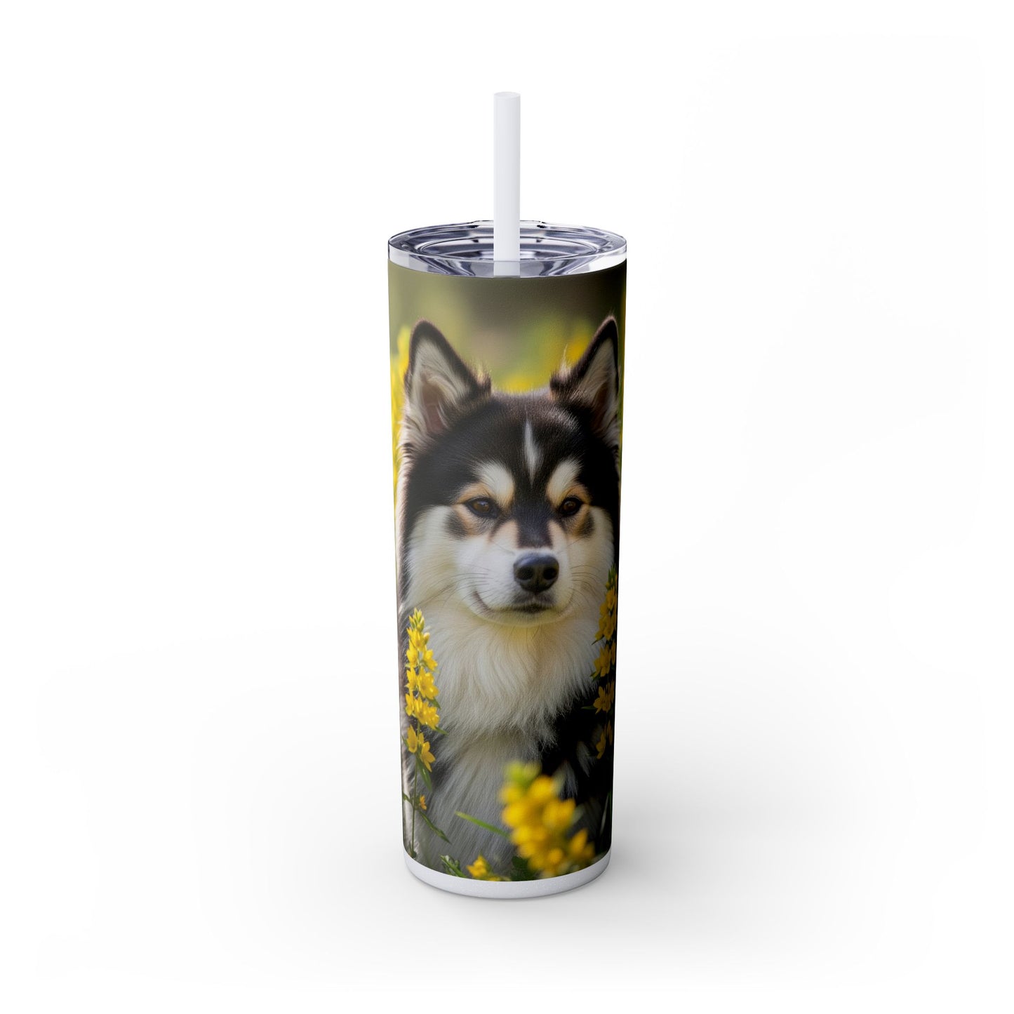 Swedish Lapphund Tumbler with Straw, 20oz