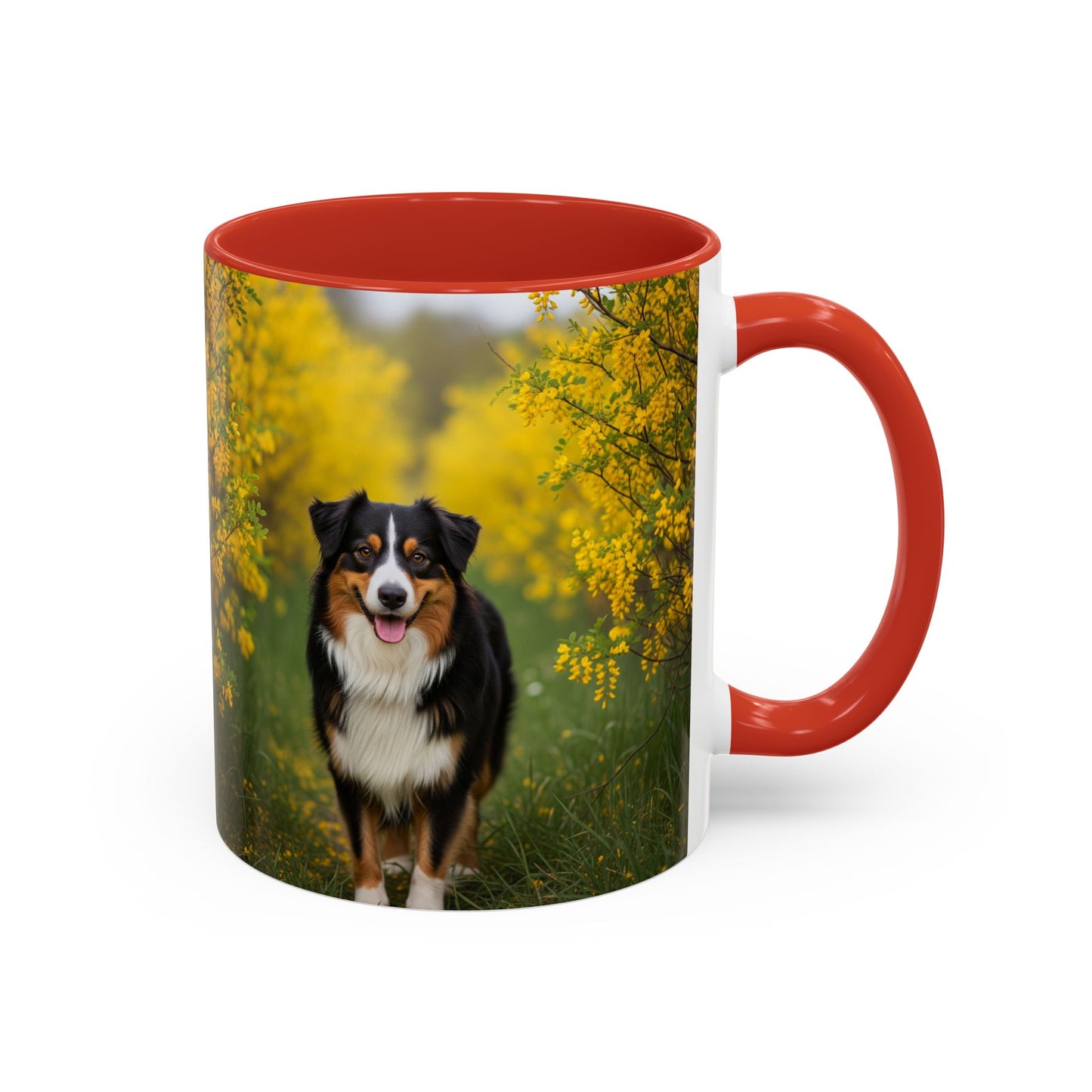 Australian Shepherd Accent Coffee Mug - Perfect Gift for Dog Lovers