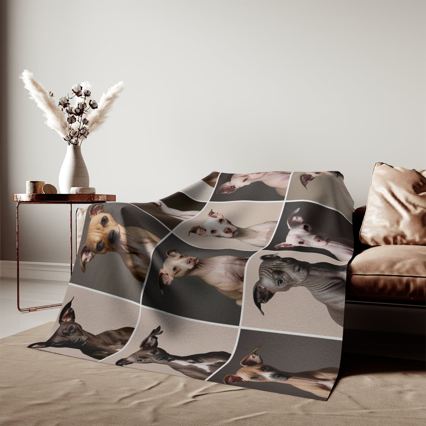 Hairless Dogs Sweatshirt Blanket