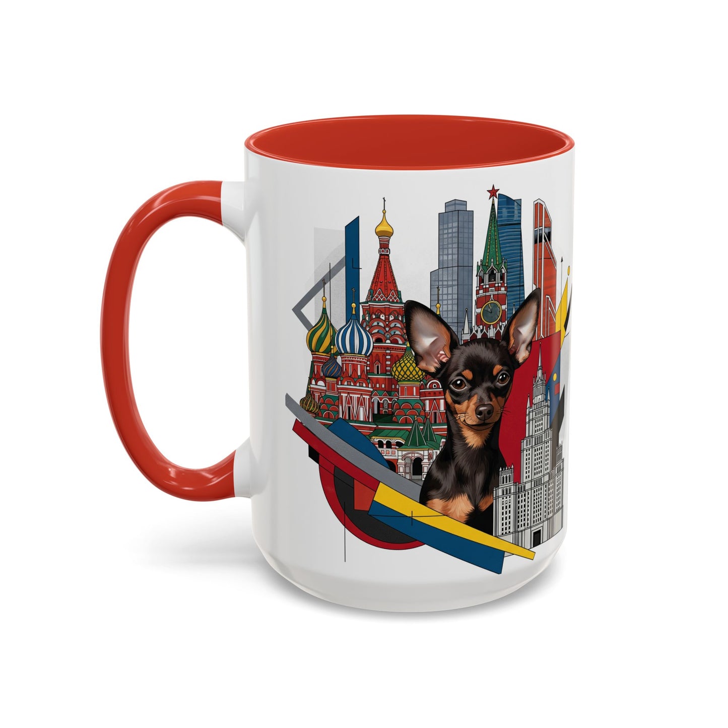 Russian Toy Dog Accent Coffee Mug - Perfect Gift for Dog Lovers