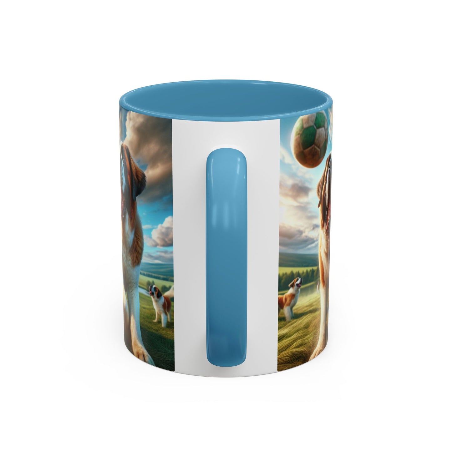 Saint Bernard Accent Coffee Mug - Perfect Gift for Dog Lovers