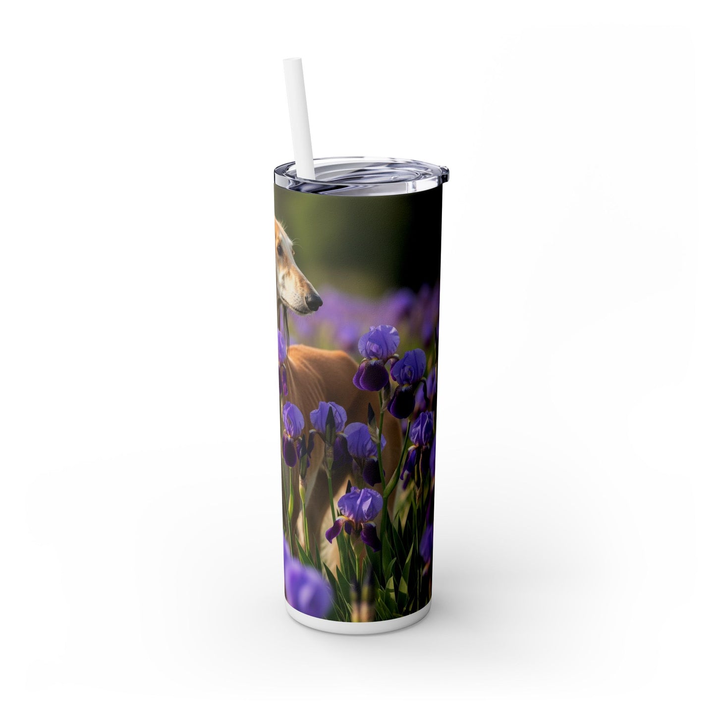 Saluki Tumbler with Straw, 20oz