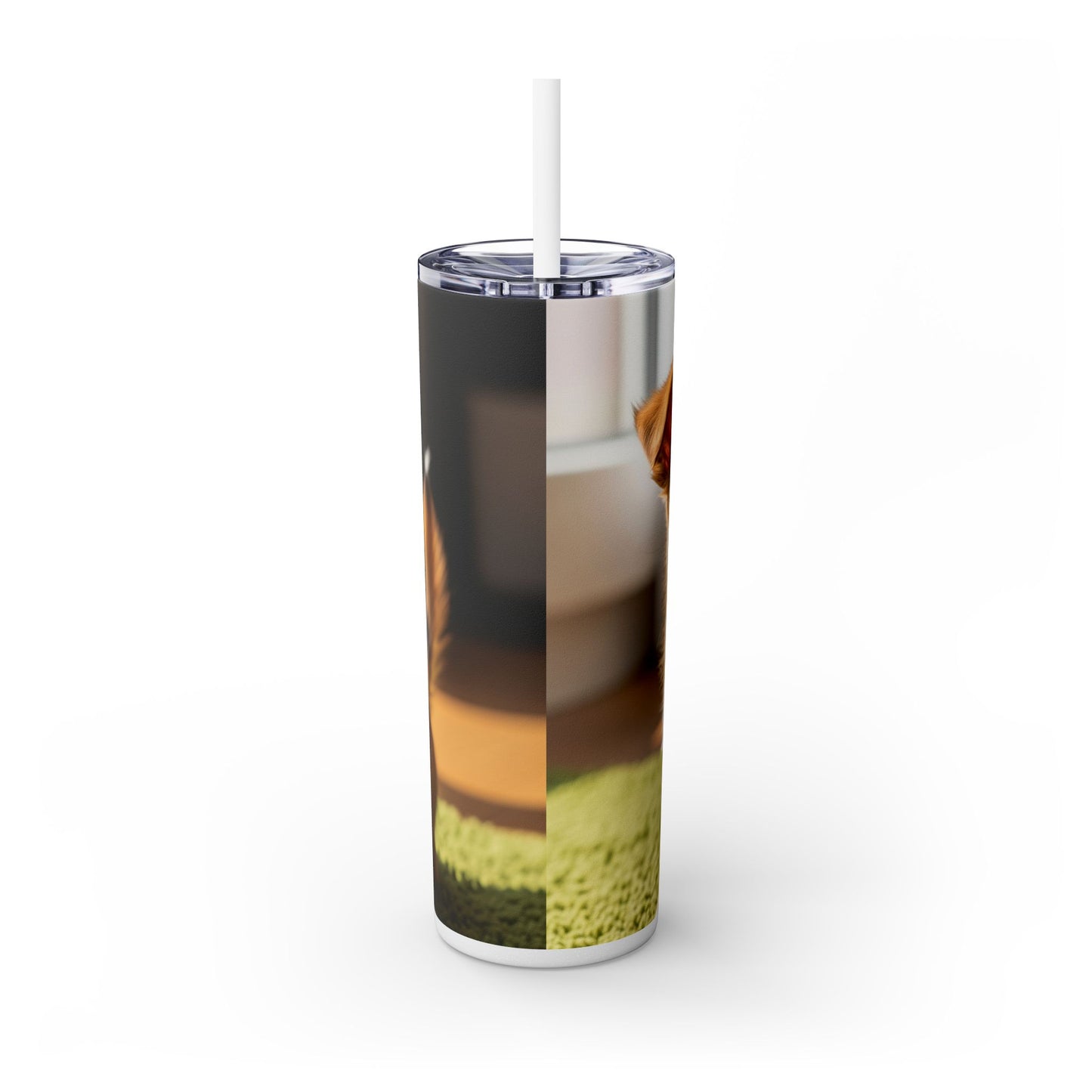 Toi Leo Tumbler with Straw, 20oz