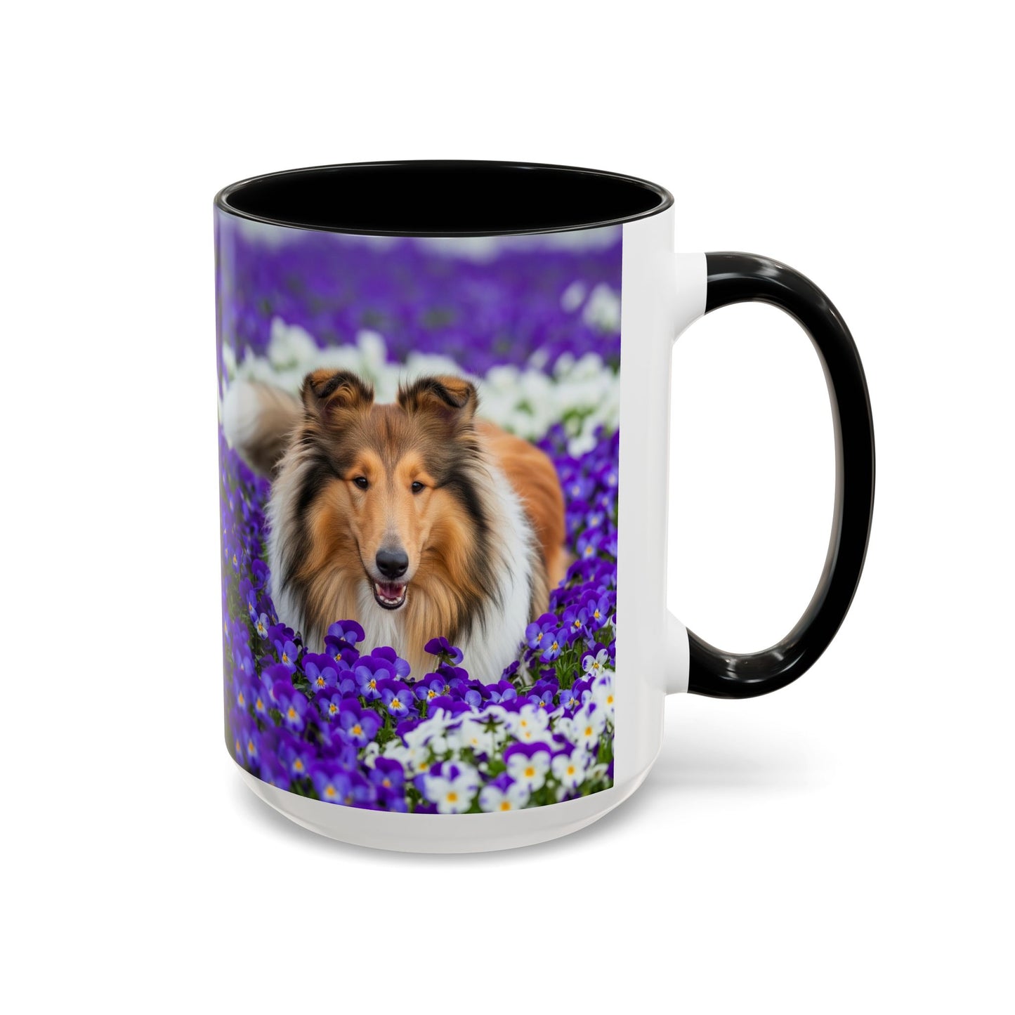 Collie Accent Coffee Mug - Perfect Gift for Dog Lovers