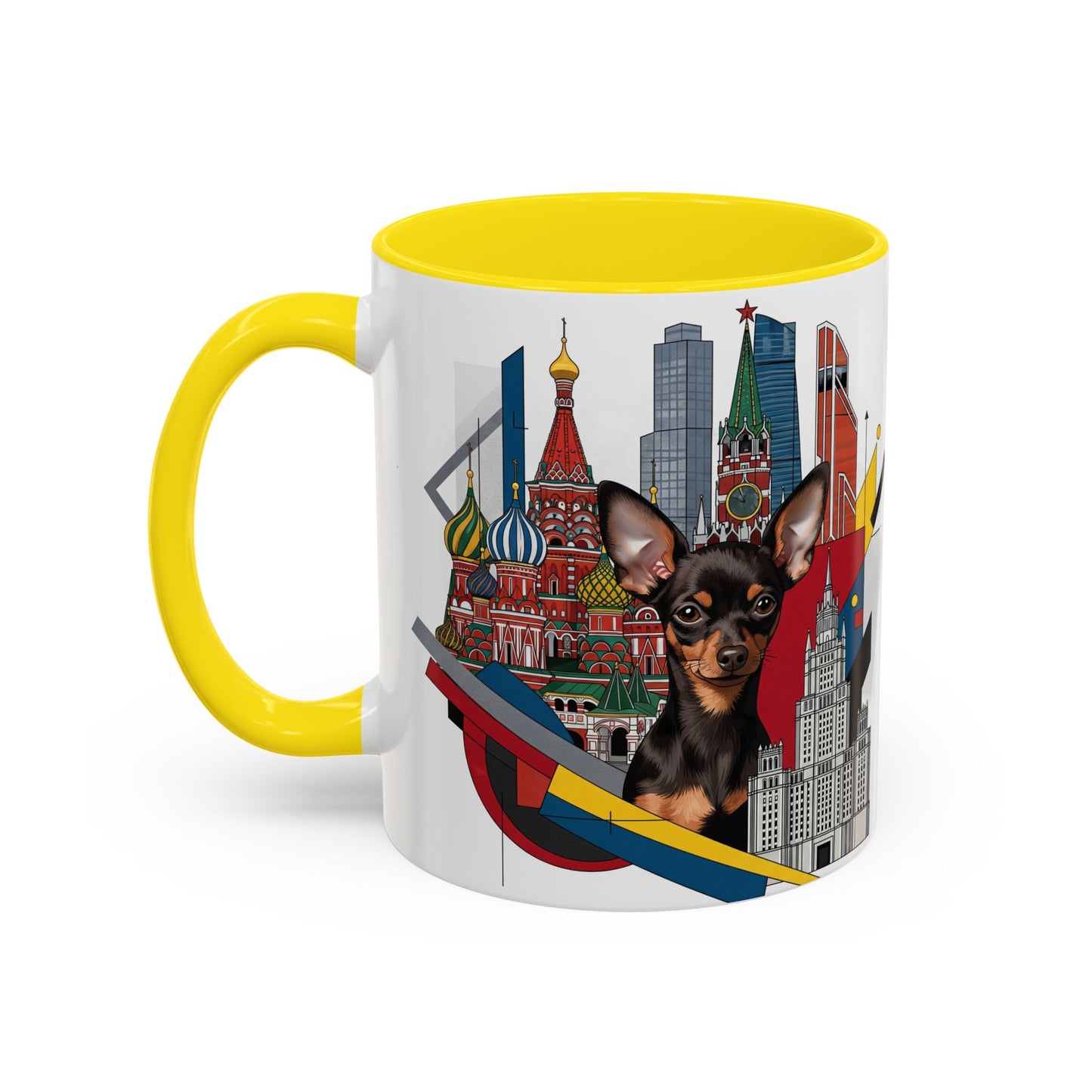Russian Toy Dog Accent Coffee Mug - Perfect Gift for Dog Lovers