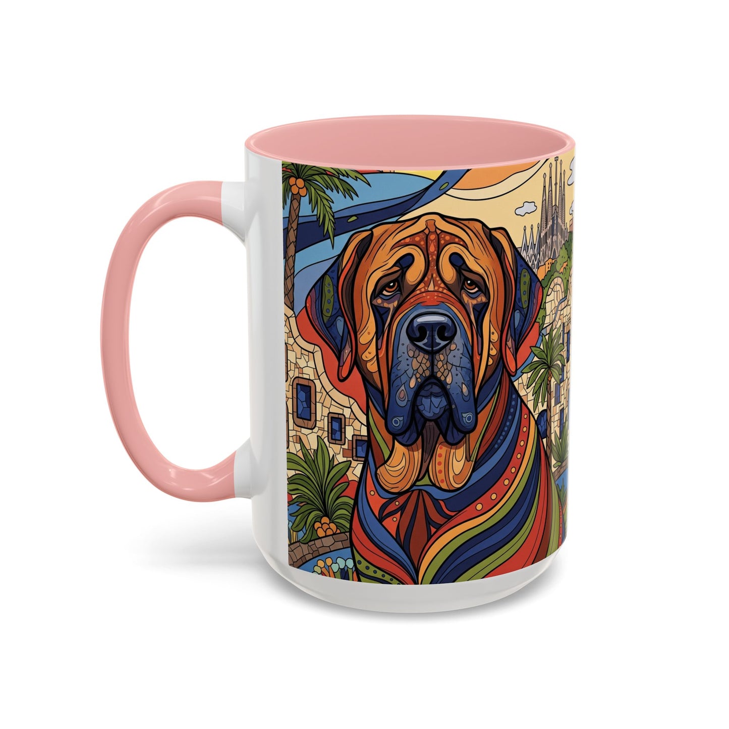 Spanish Mastiff Accent Coffee Mug - Perfect Gift for Dog Lovers