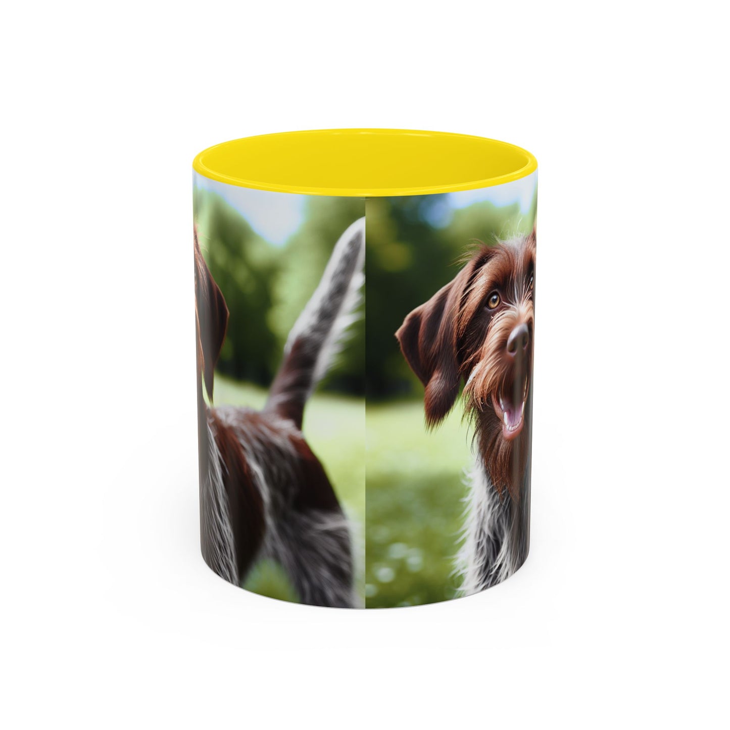 Wirehaired Slovakian Pointer Accent Coffee Mug - Perfect Gift for Dog Lovers