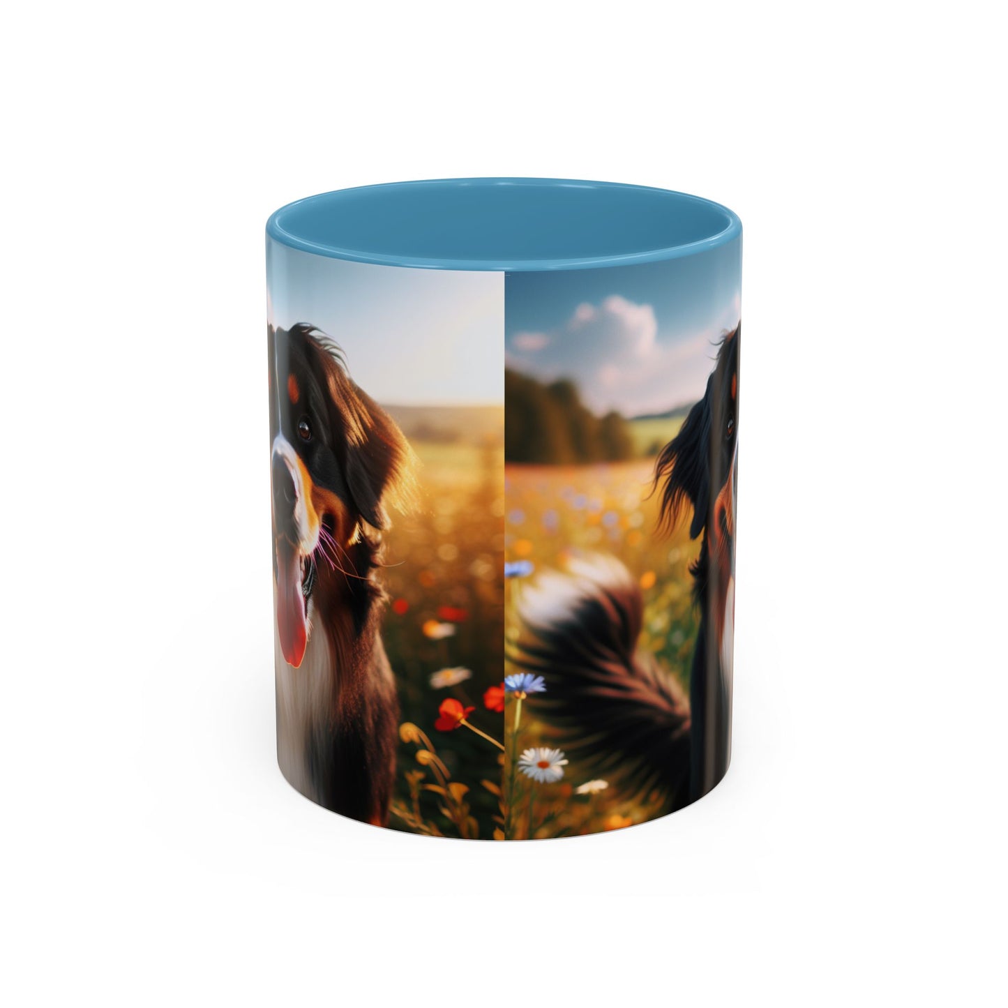 Bernese Mountain Dog Accent Coffee Mug - Perfect Gift for Dog Lovers