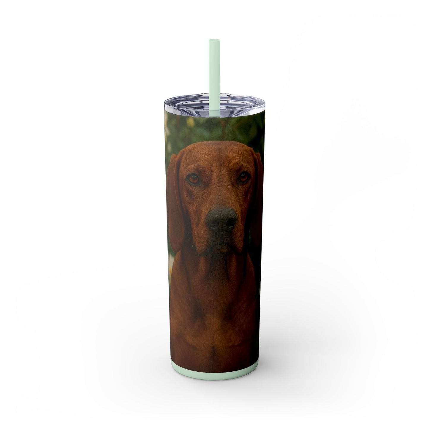 Redbone Coonhound Tumbler with Straw, 20oz