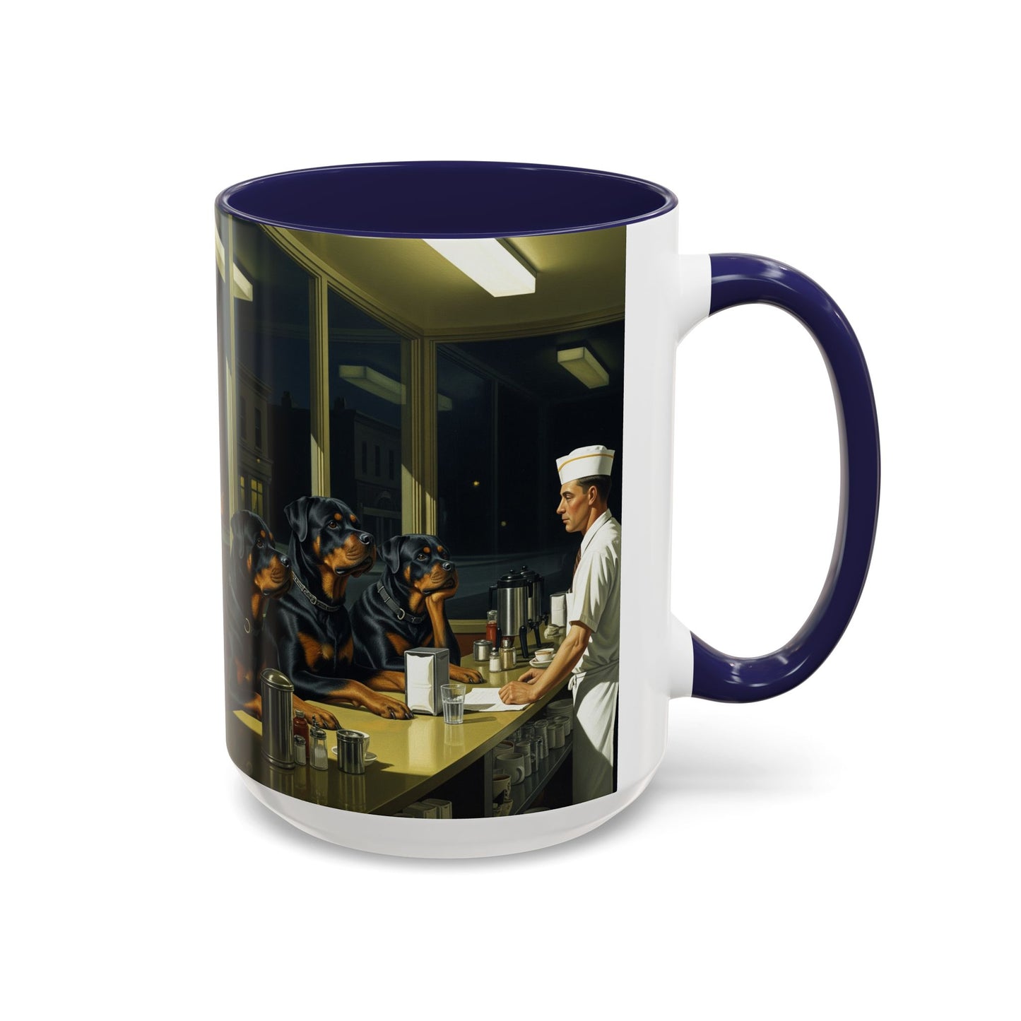 Rottweiler Accent Coffee Mug - Perfect Gift for Dog Lovers
