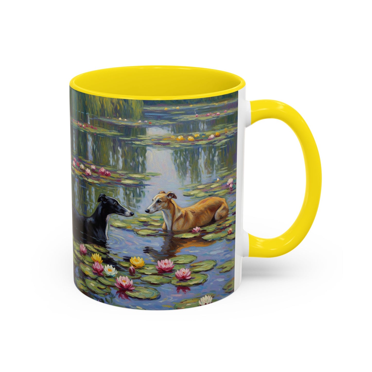 Greyhound Accent Coffee Mug - Perfect Gift for Dog Lovers