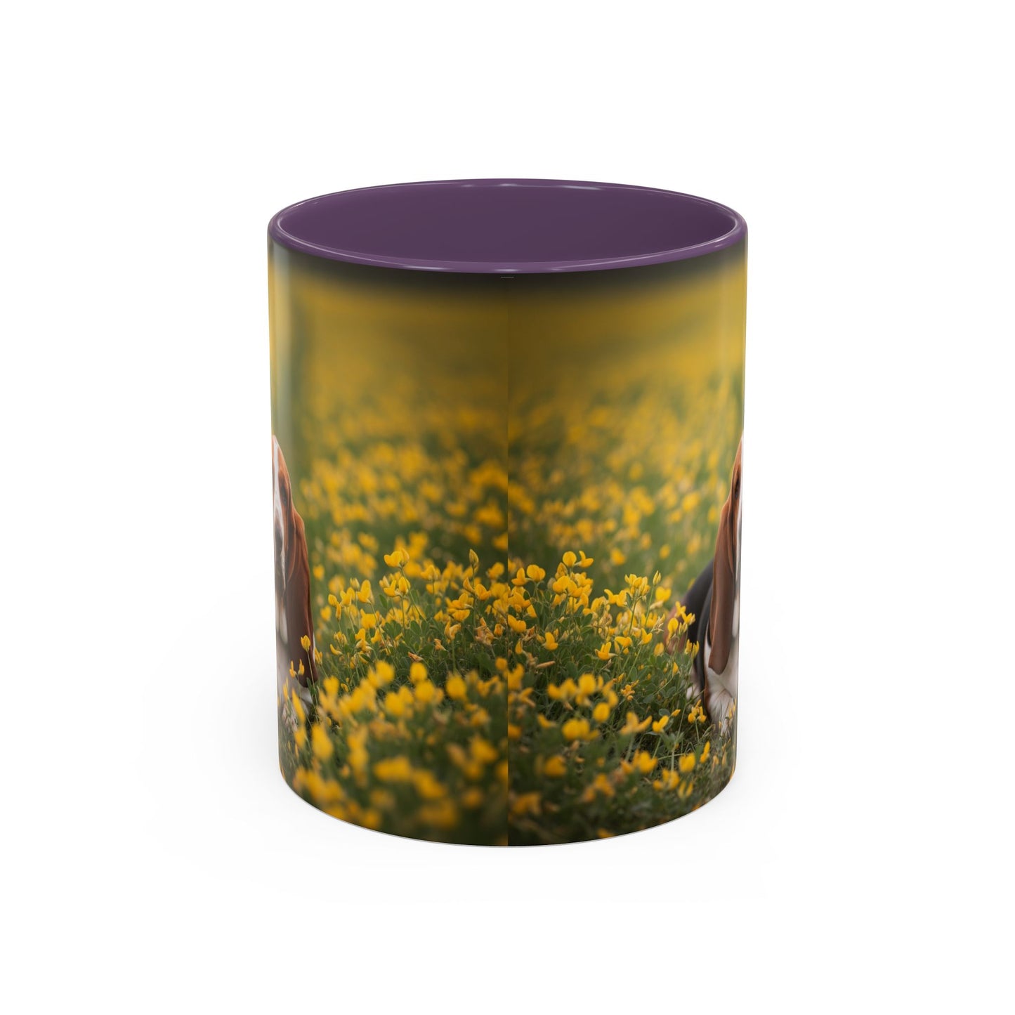 Basset Hound Accent Coffee Mug - Perfect Gift for Dog Lovers